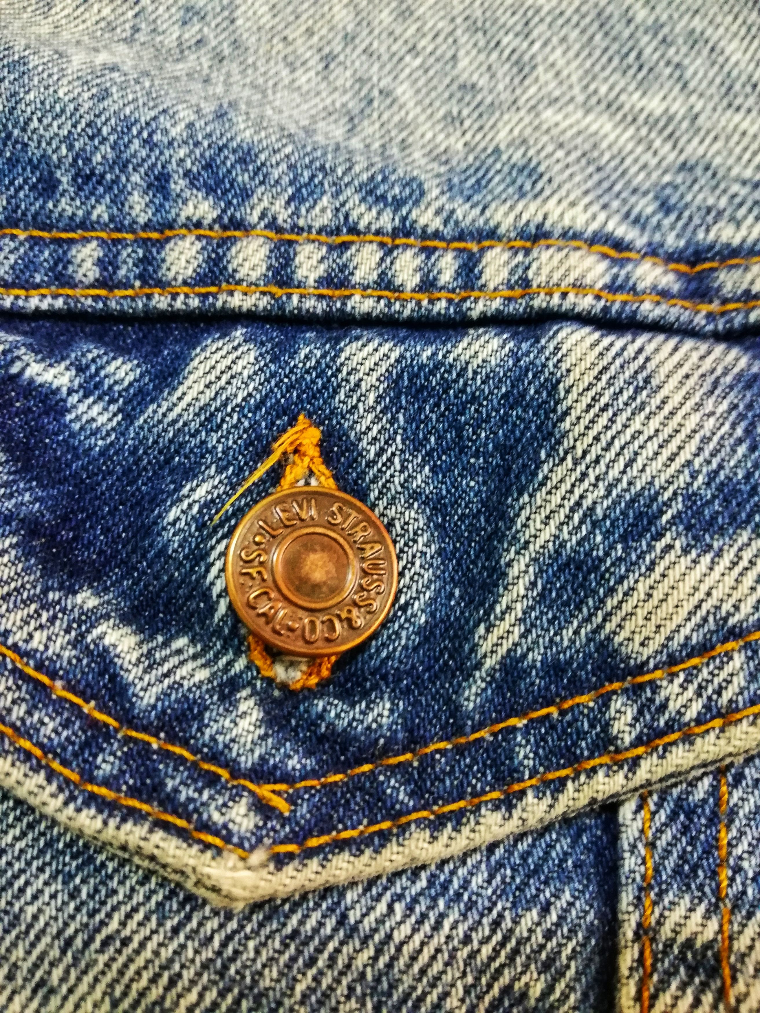 Levi's 🔥Vintage 90's Light Wash Denim Jacket Made In USA 🇺🇸 Size US L / EU 52-54 / 3 - 7 Thumbnail