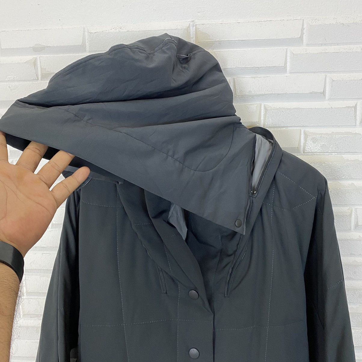 Pleats Please Issey Miyake Pleats Please Issey Miyake button nylon jacket Size M / US 6-8 / IT 42-44 - 10 Thumbnail
