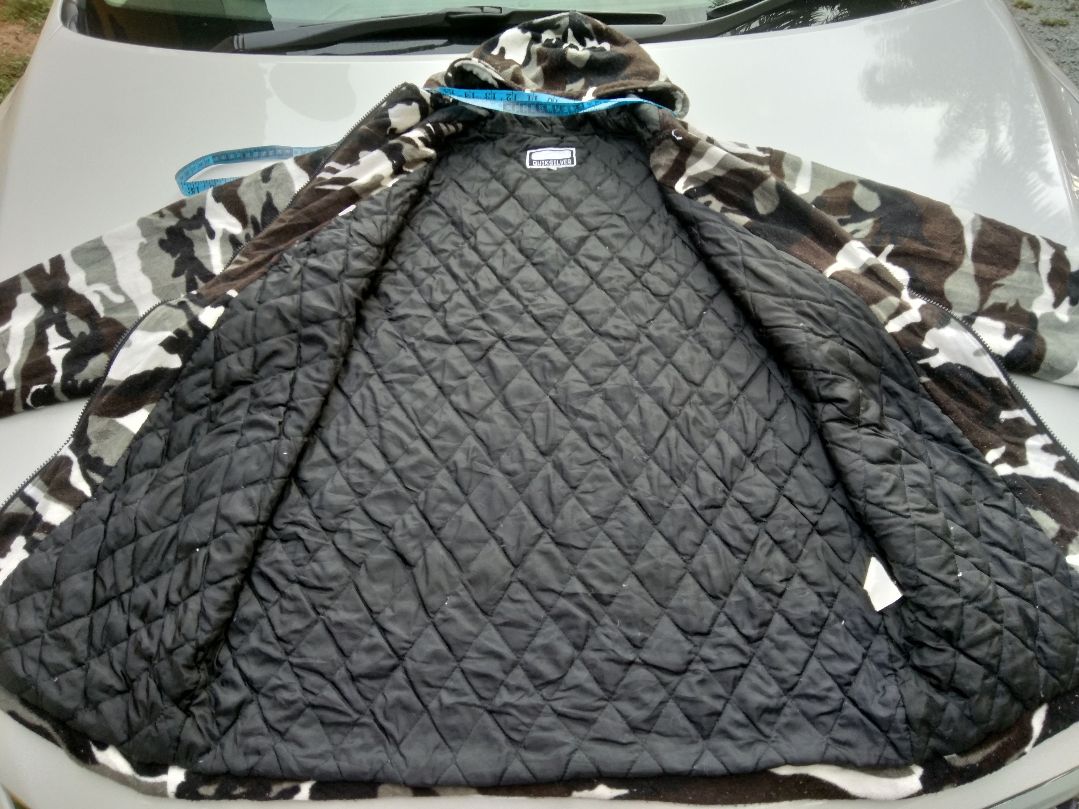 Quiksilver VINTAGE QUIKSILVER MILITARY CAMOUFLAGE HOODIE JACKET Size US M / EU 48-50 / 2 - 9 Thumbnail