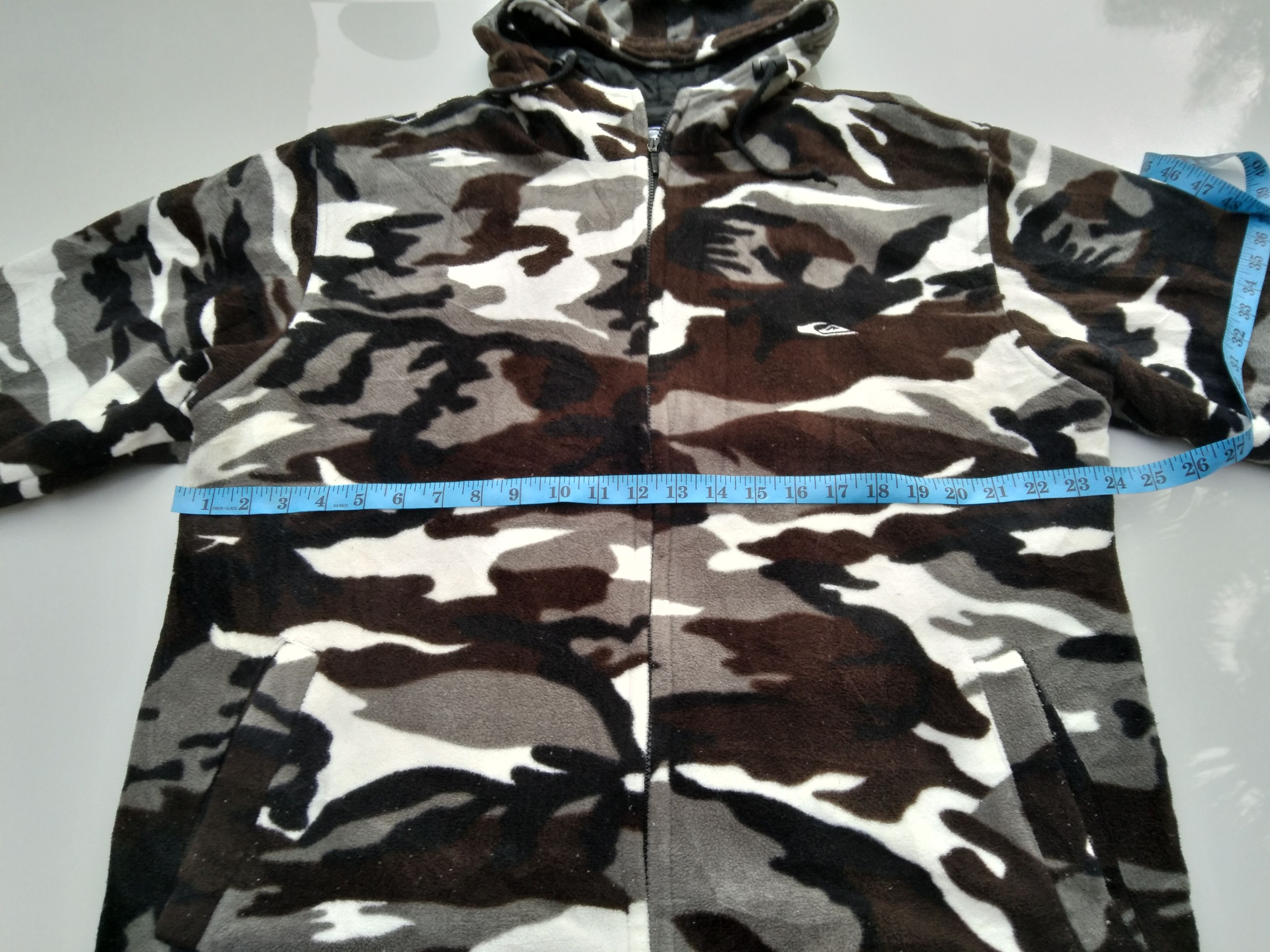 Quiksilver VINTAGE QUIKSILVER MILITARY CAMOUFLAGE HOODIE JACKET Size US M / EU 48-50 / 2 - 13 Thumbnail