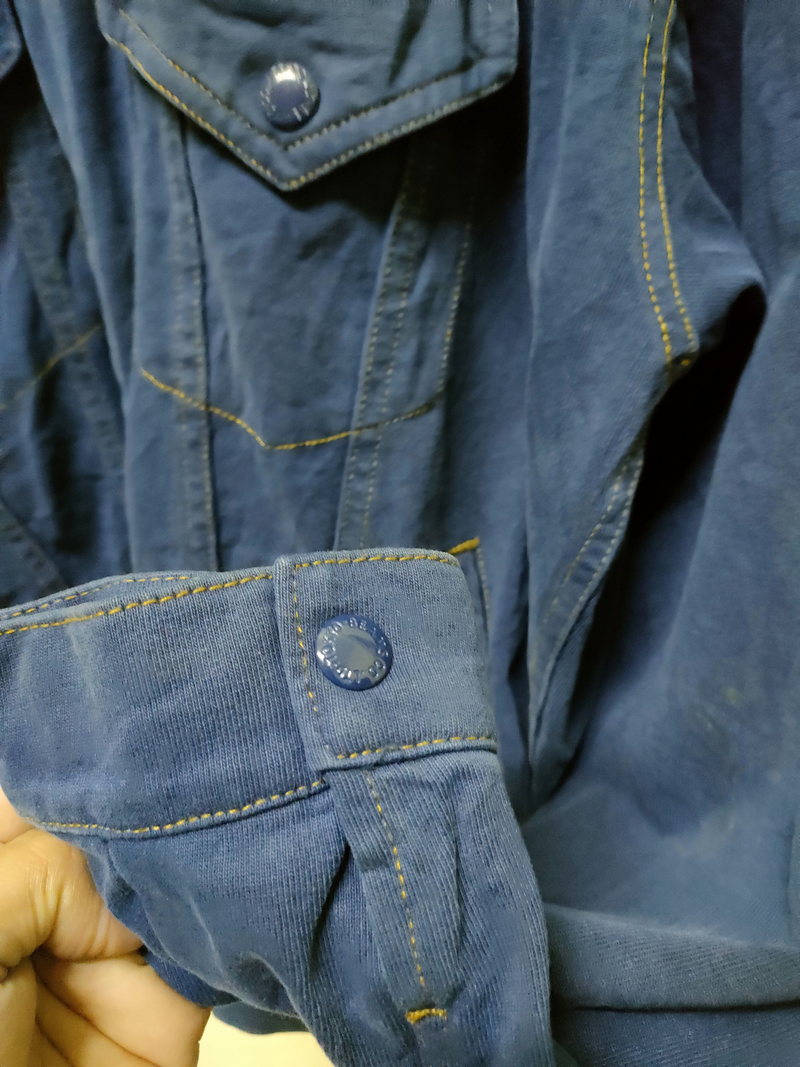 Beams Plus × Indigo × Japanese Brand Beams Button Ups Cotton Jacket Size US M / EU 48-50 / 2 - 3 Thumbnail