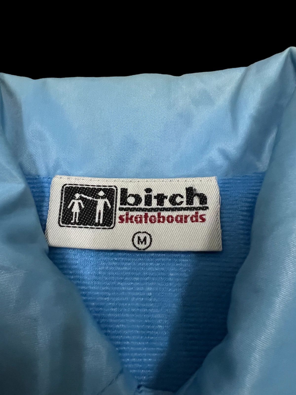 Other VTG90s BITCH SKATEBOARD SHIRT WOVEN EMBROIDERY SPELL JACKET Size US M / EU 48-50 / 2 - 19 Thumbnail