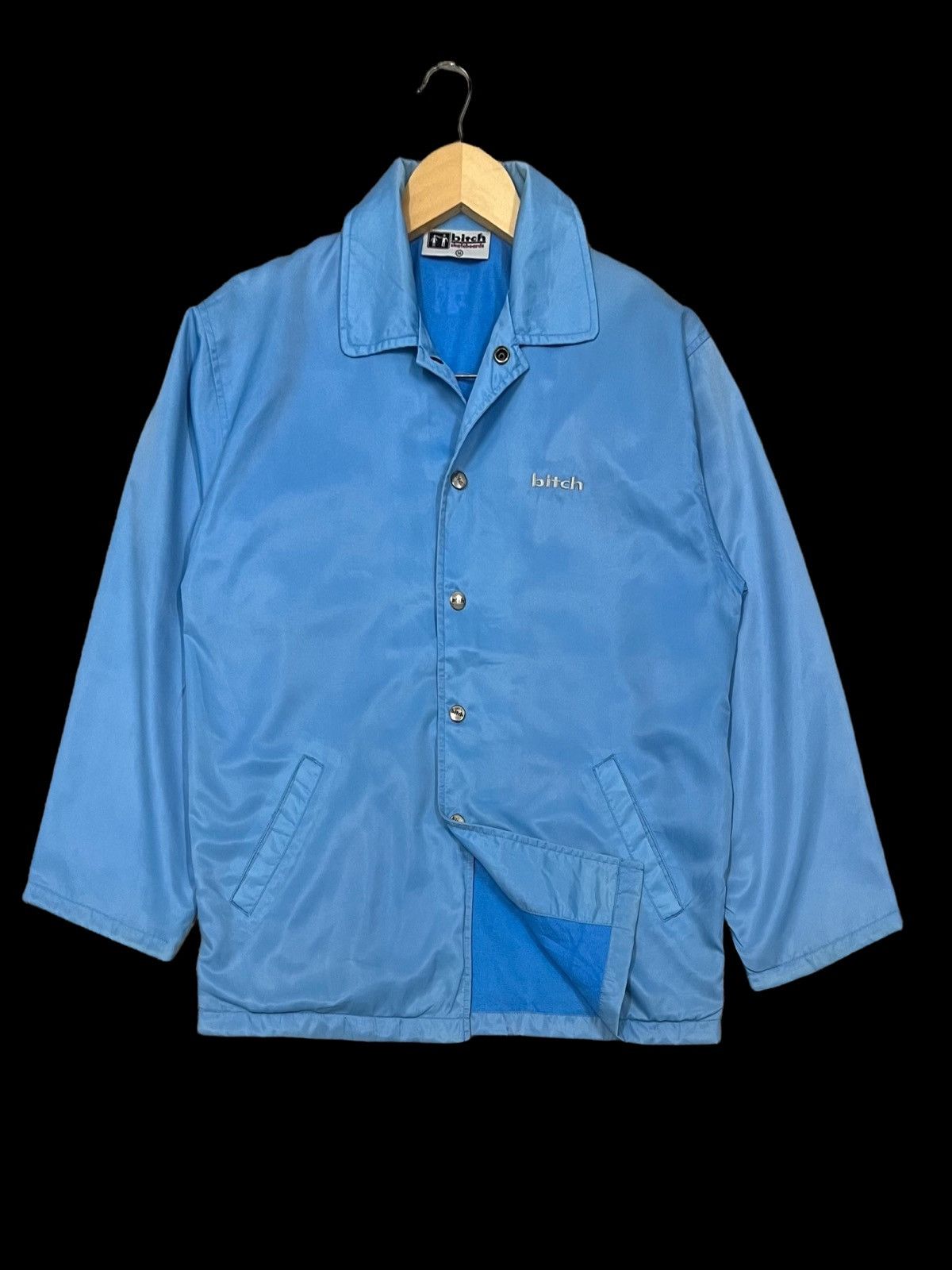 Other VTG90s BITCH SKATEBOARD SHIRT WOVEN EMBROIDERY SPELL JACKET Size US M / EU 48-50 / 2 - 2 Thumbnail