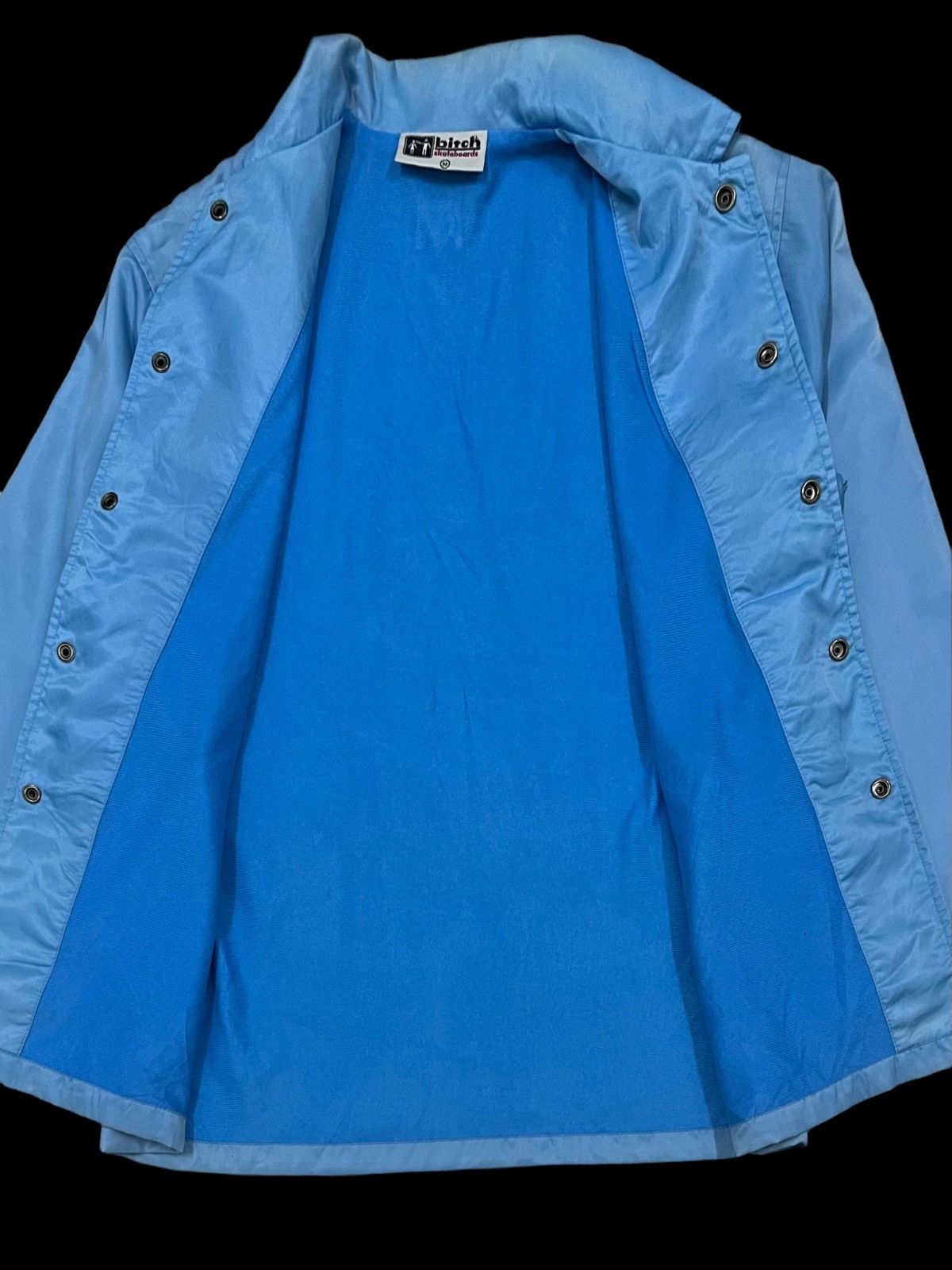 Other VTG90s BITCH SKATEBOARD SHIRT WOVEN EMBROIDERY SPELL JACKET Size US M / EU 48-50 / 2 - 17 Thumbnail