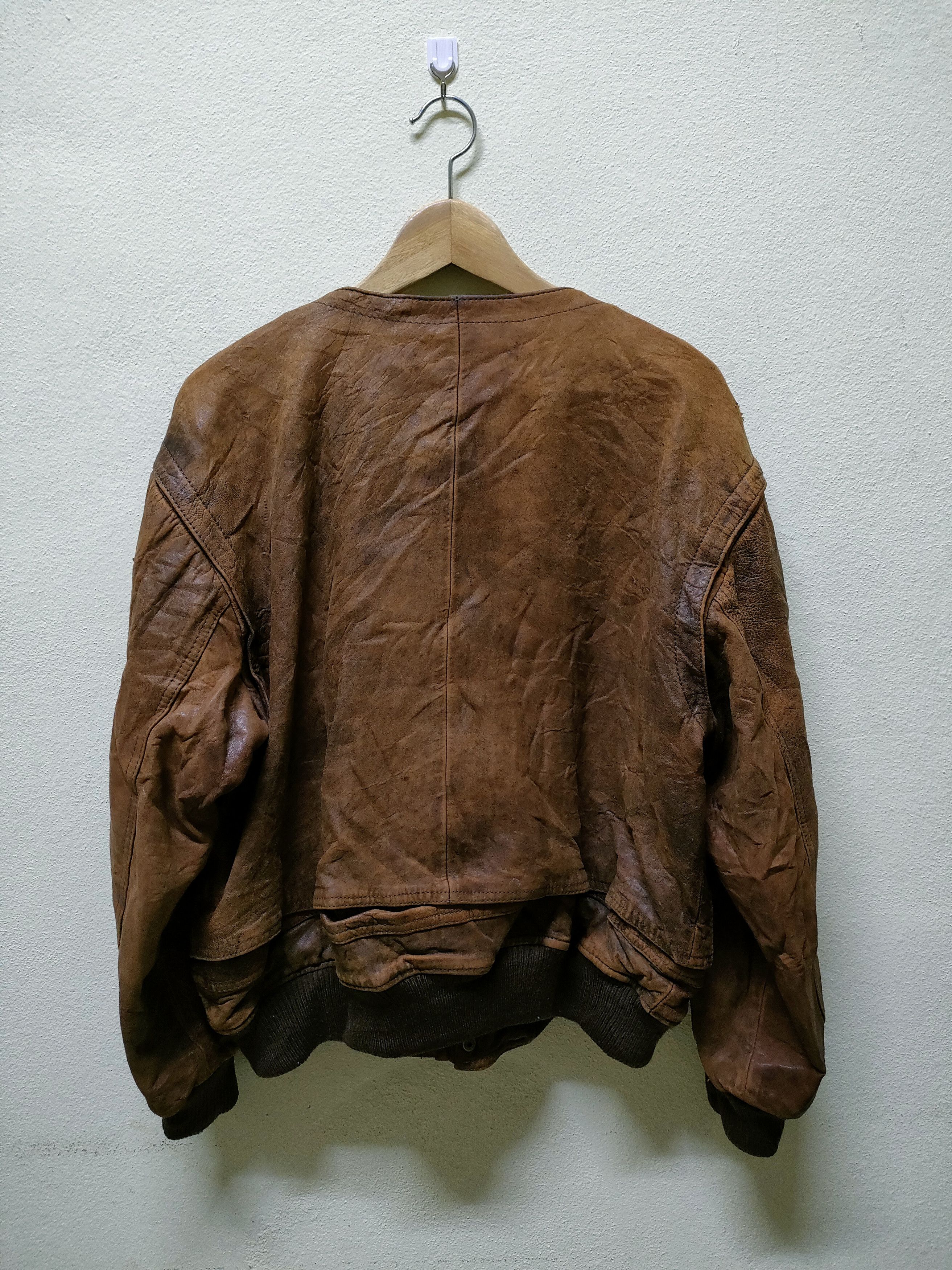 Vazarely Flight Leather Jacket