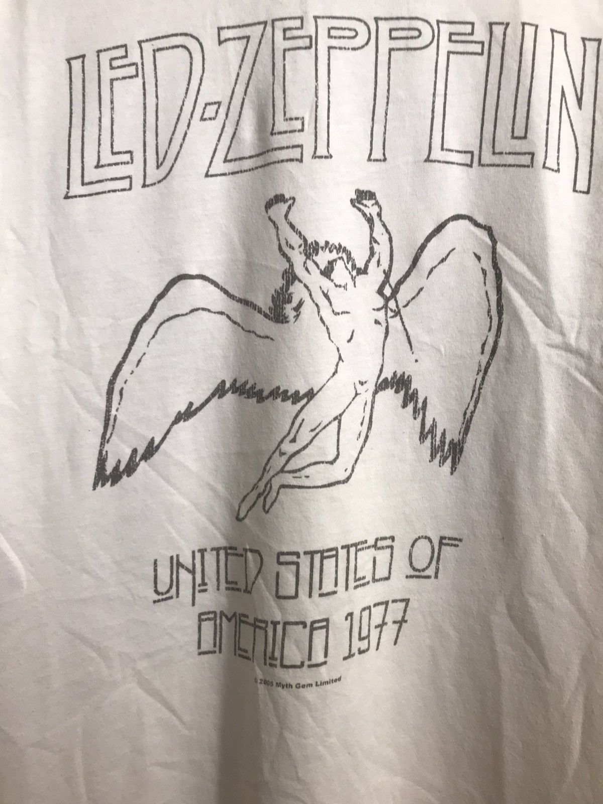 Band Tees × Led Zeppelin × Vintage Vintage Led Zeppelin band rock tee Size US M / EU 48-50 / 2 - 3 Thumbnail