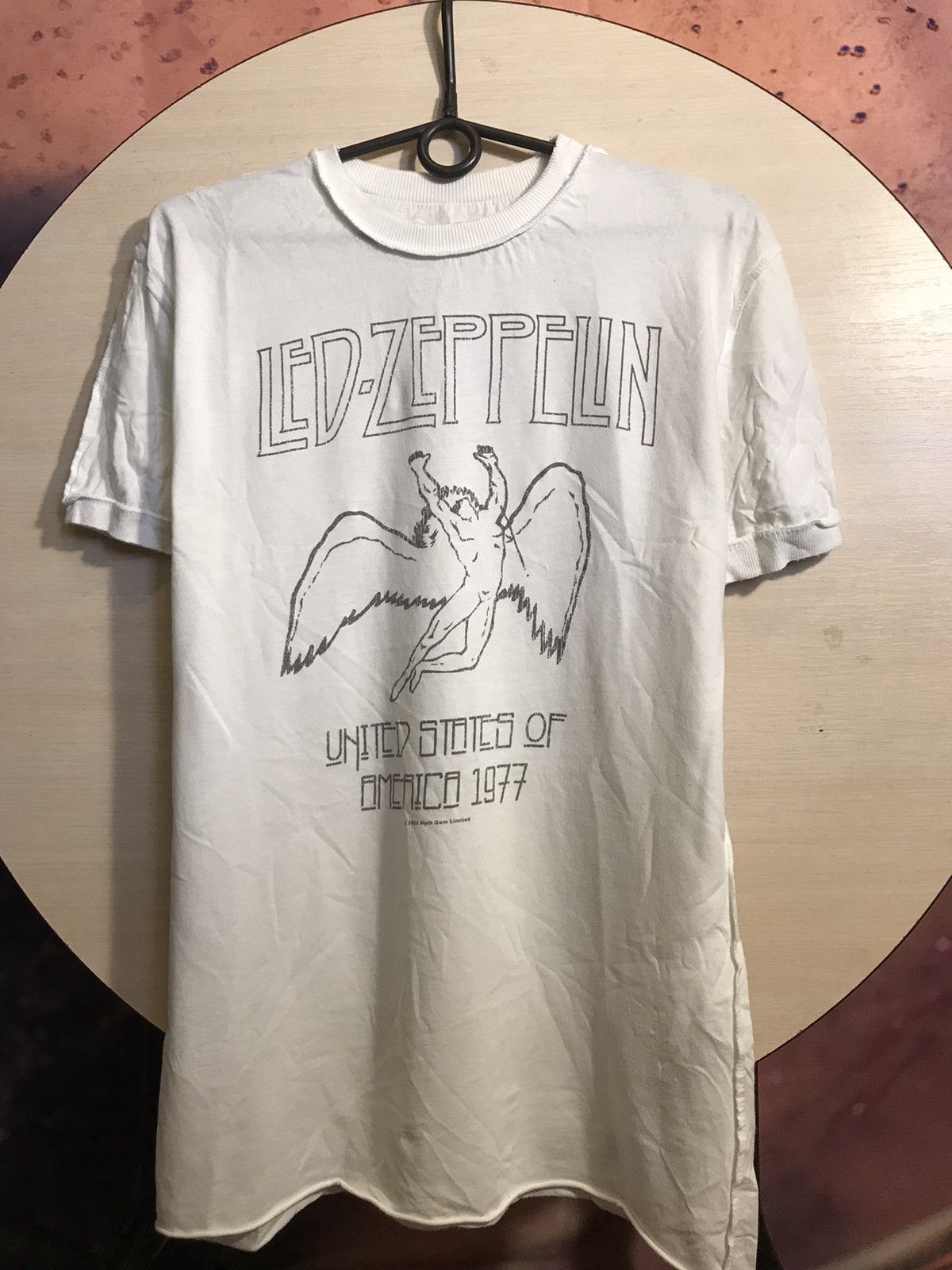 Band Tees × Led Zeppelin × Vintage Vintage Led Zeppelin band rock tee Size US M / EU 48-50 / 2 - 2 Thumbnail