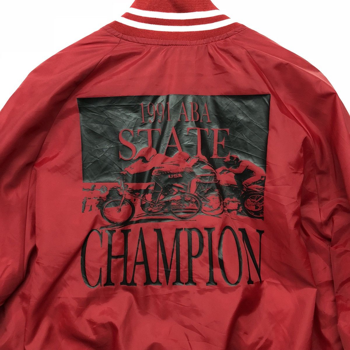 Vintage Vintage BMX Jacket 91 ABA Washington State Championship Size US XL / EU 56 / 4 - 2 Thumbnail