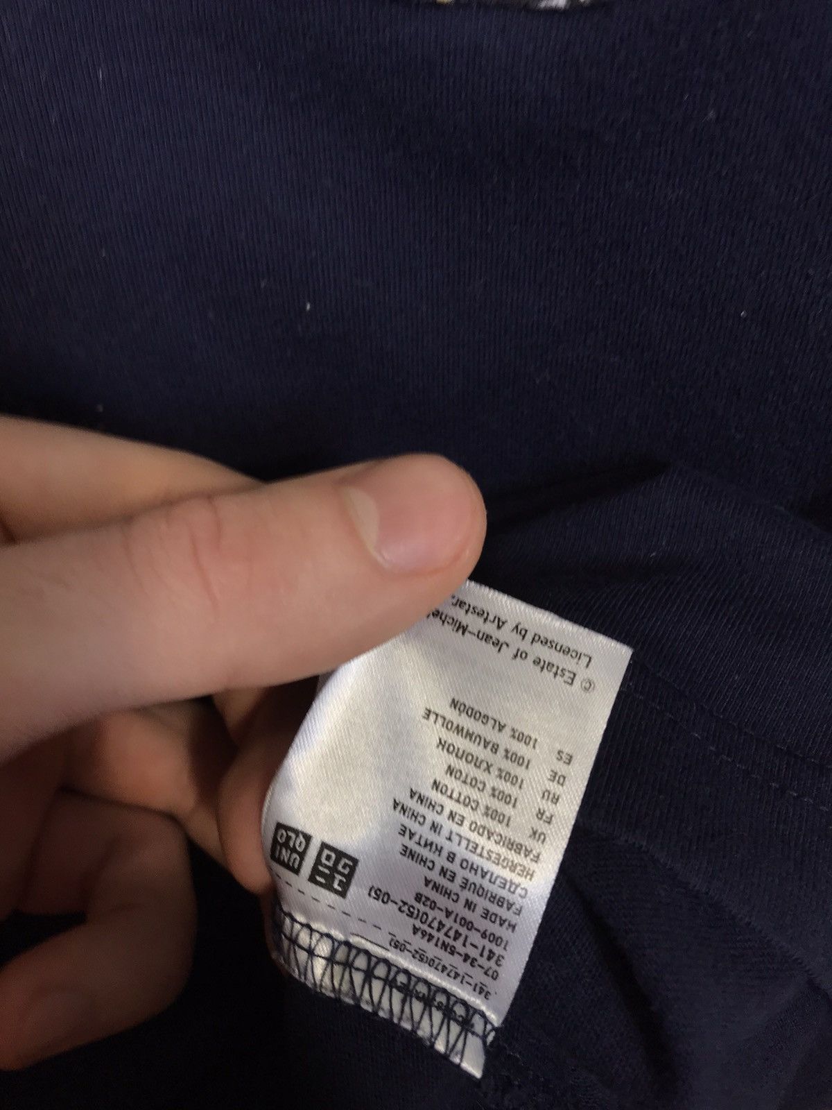 Jean-Michel Basquiat × Uniqlo Jean Michael Basquiat x Uniqlo streetwear tee Size US S / EU 44-46 / 1 - 5 Thumbnail