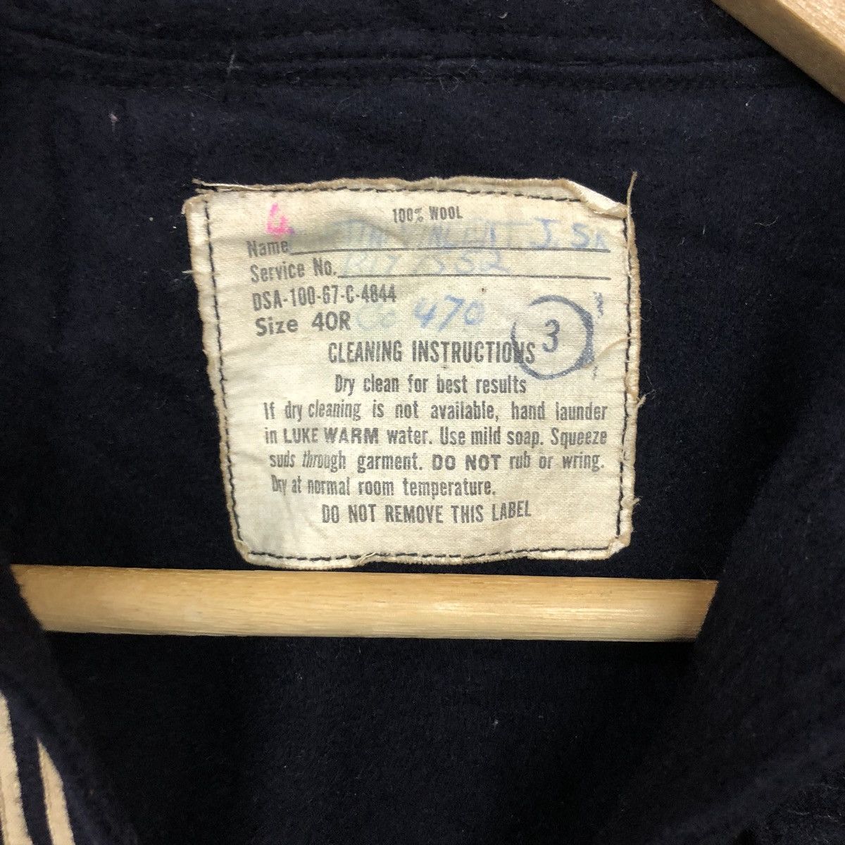 Vintage Vintage US Navy Jacket Size US M / EU 48-50 / 2 - 7 Thumbnail
