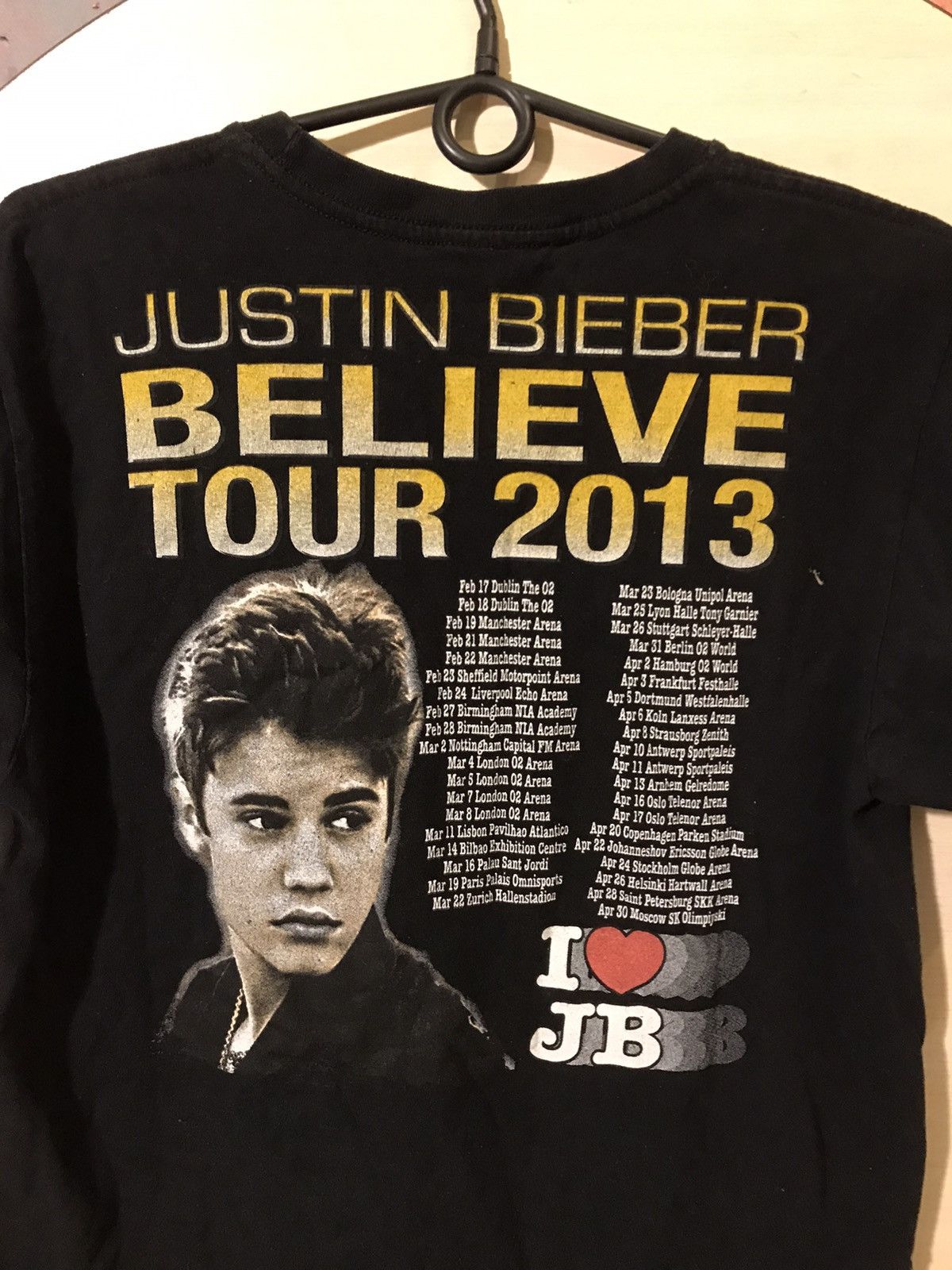 Band Tees × Justin Bieber Justin Bieber streetwear band tour tee Size US S / EU 44-46 / 1 - 5 Thumbnail