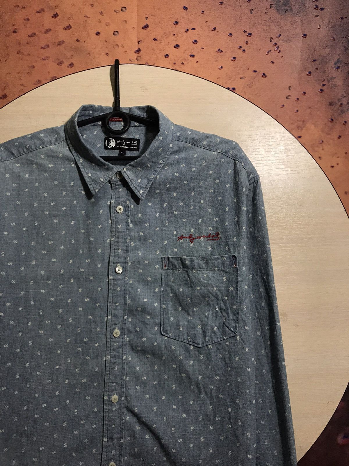 Pepe Jeans Andy Warhol streetwear multicolour shirt Size US L / EU 52-54 / 3 - 1 Thumbnail