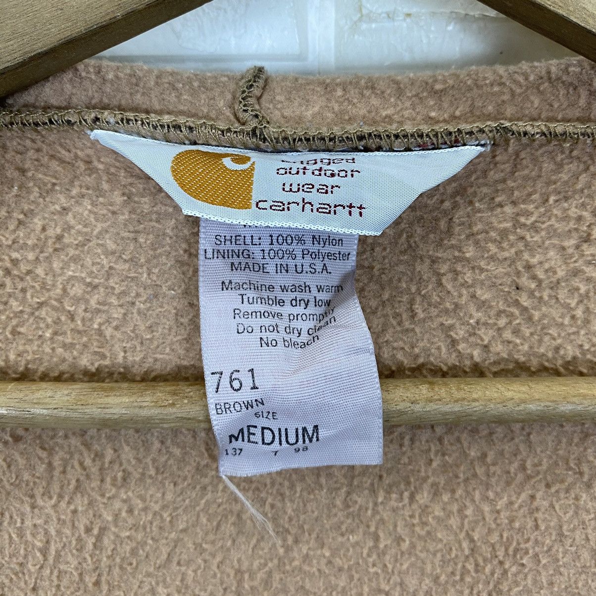 Carhartt ✨Carhartt sweater velvet hoodie jacket size M Size US M / EU 48-50 / 2 - 10 Thumbnail
