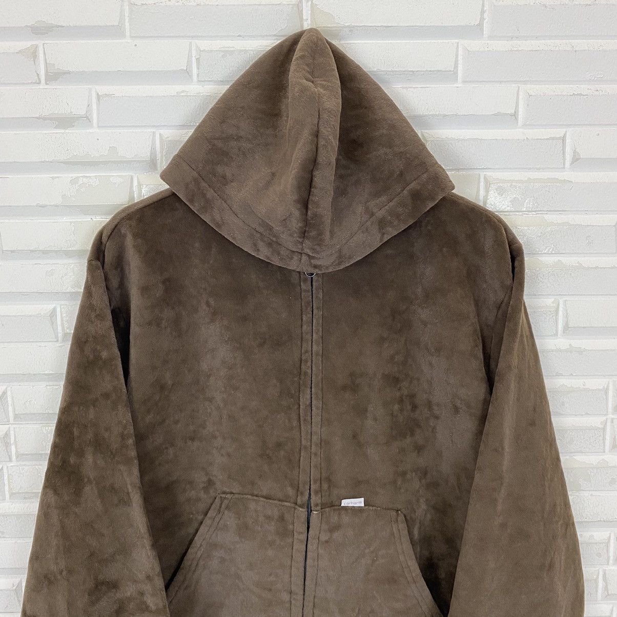 Carhartt ✨Carhartt sweater velvet hoodie jacket size M Size US M / EU 48-50 / 2 - 5 Thumbnail