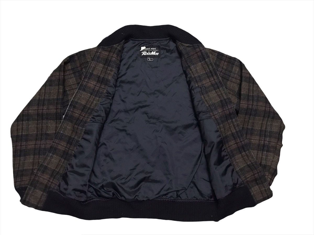 Vintage Vintage wool bomber jacket Size US L / EU 52-54 / 3 - 3 Thumbnail