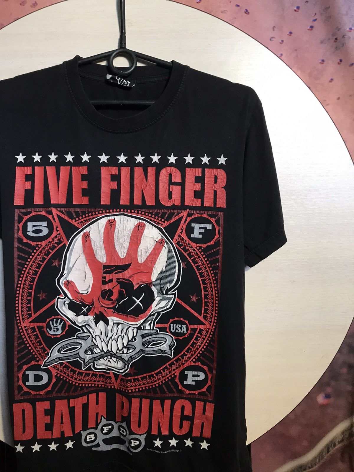 Band Tees Vintage five finger death punch band rock tee Size US S / EU 44-46 / 1 - 1 Thumbnail
