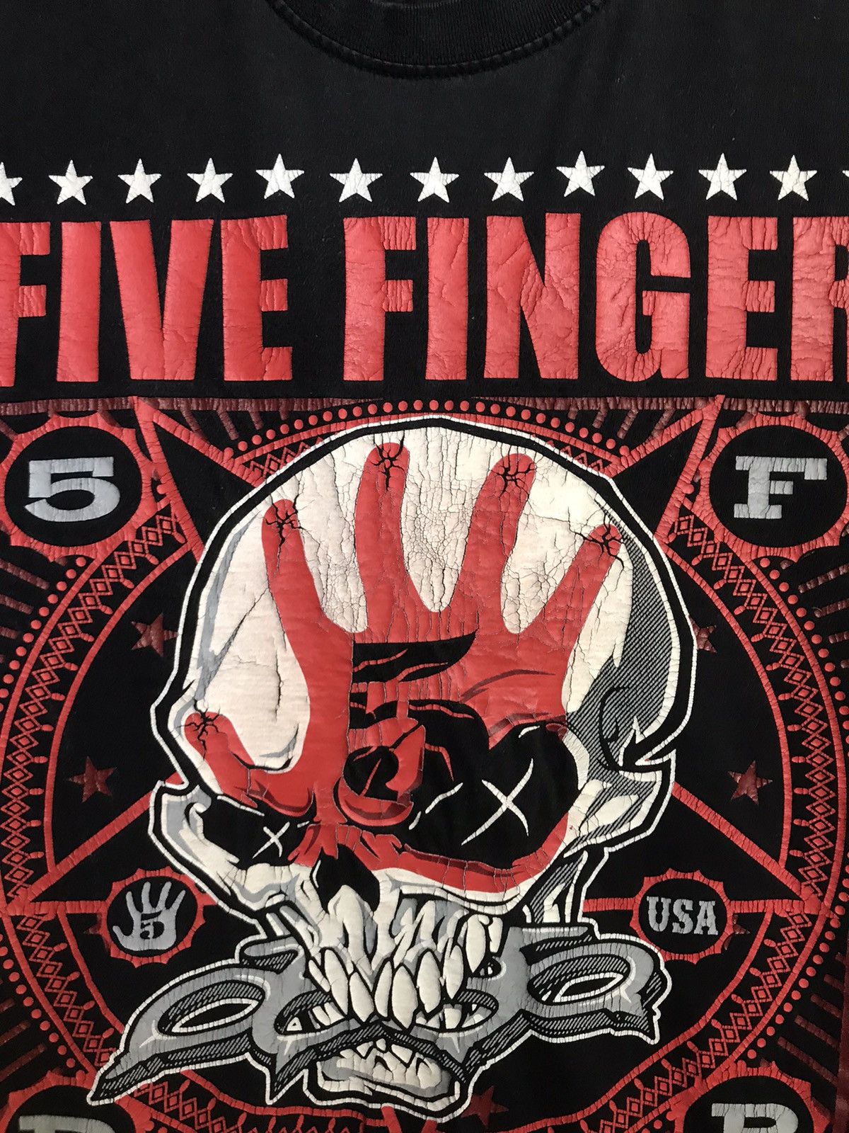 Band Tees Vintage five finger death punch band rock tee Size US S / EU 44-46 / 1 - 3 Thumbnail