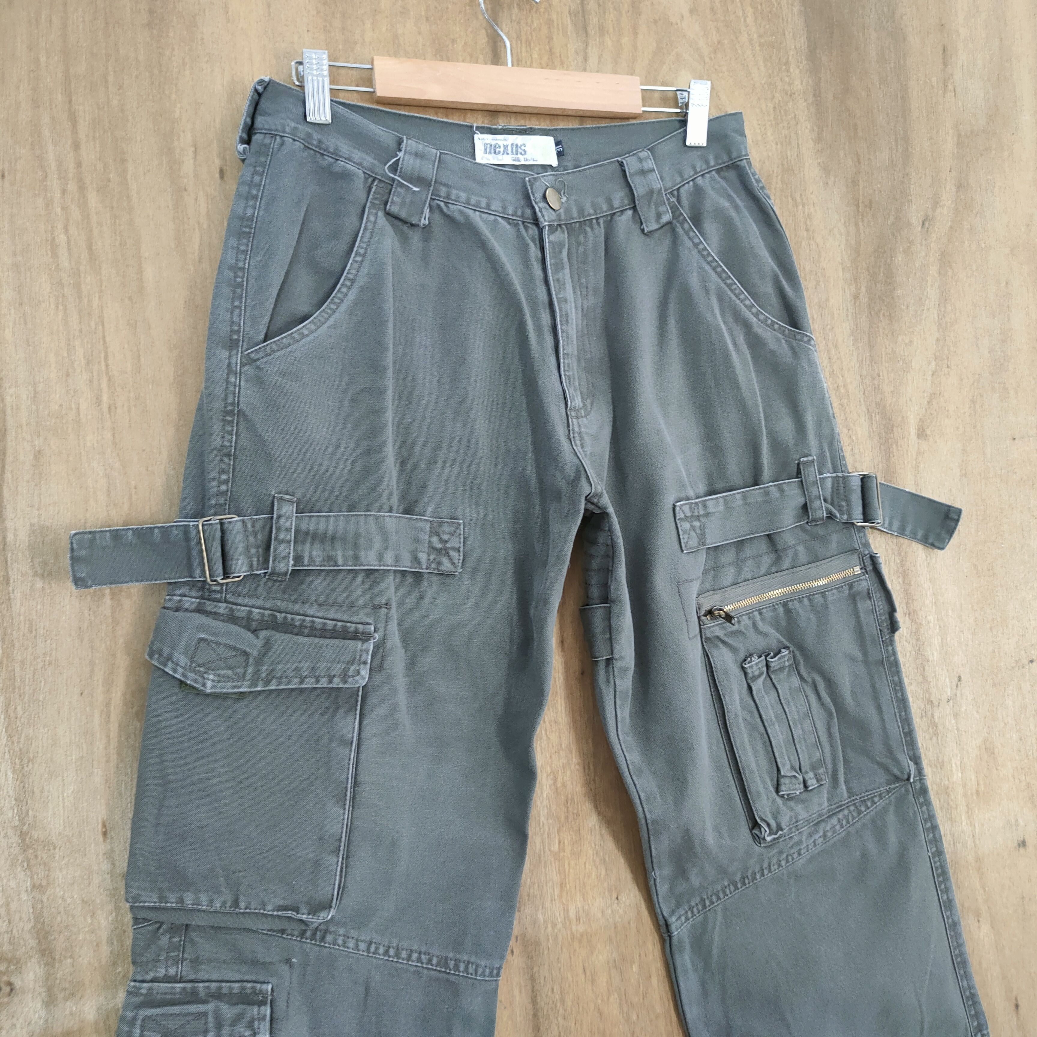 Japanese Brand VINTAGE BONDAGE CARGO PANTS Size US 30 / EU 46 - 4 Thumbnail