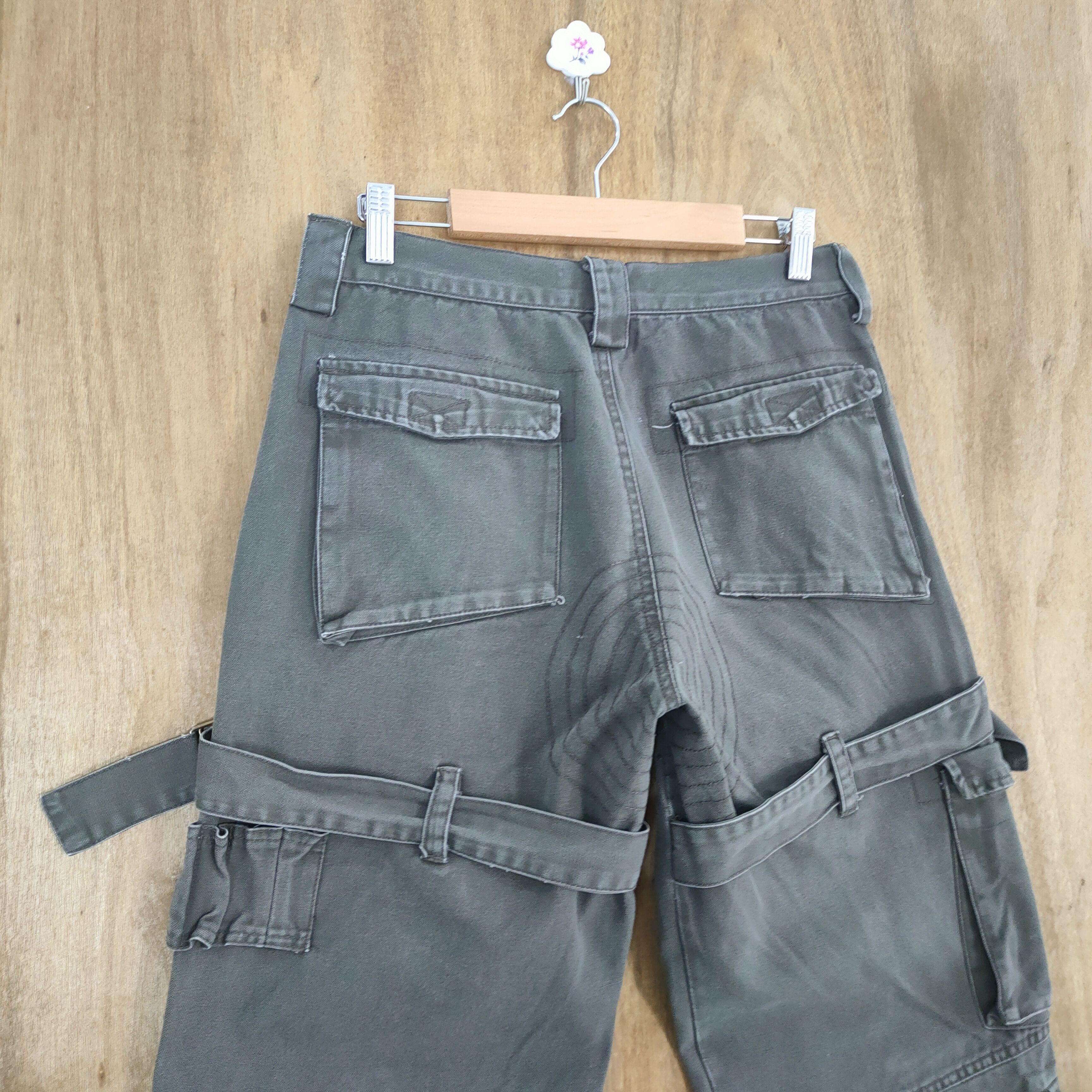 Japanese Brand VINTAGE BONDAGE CARGO PANTS Size US 30 / EU 46 - 8 Thumbnail