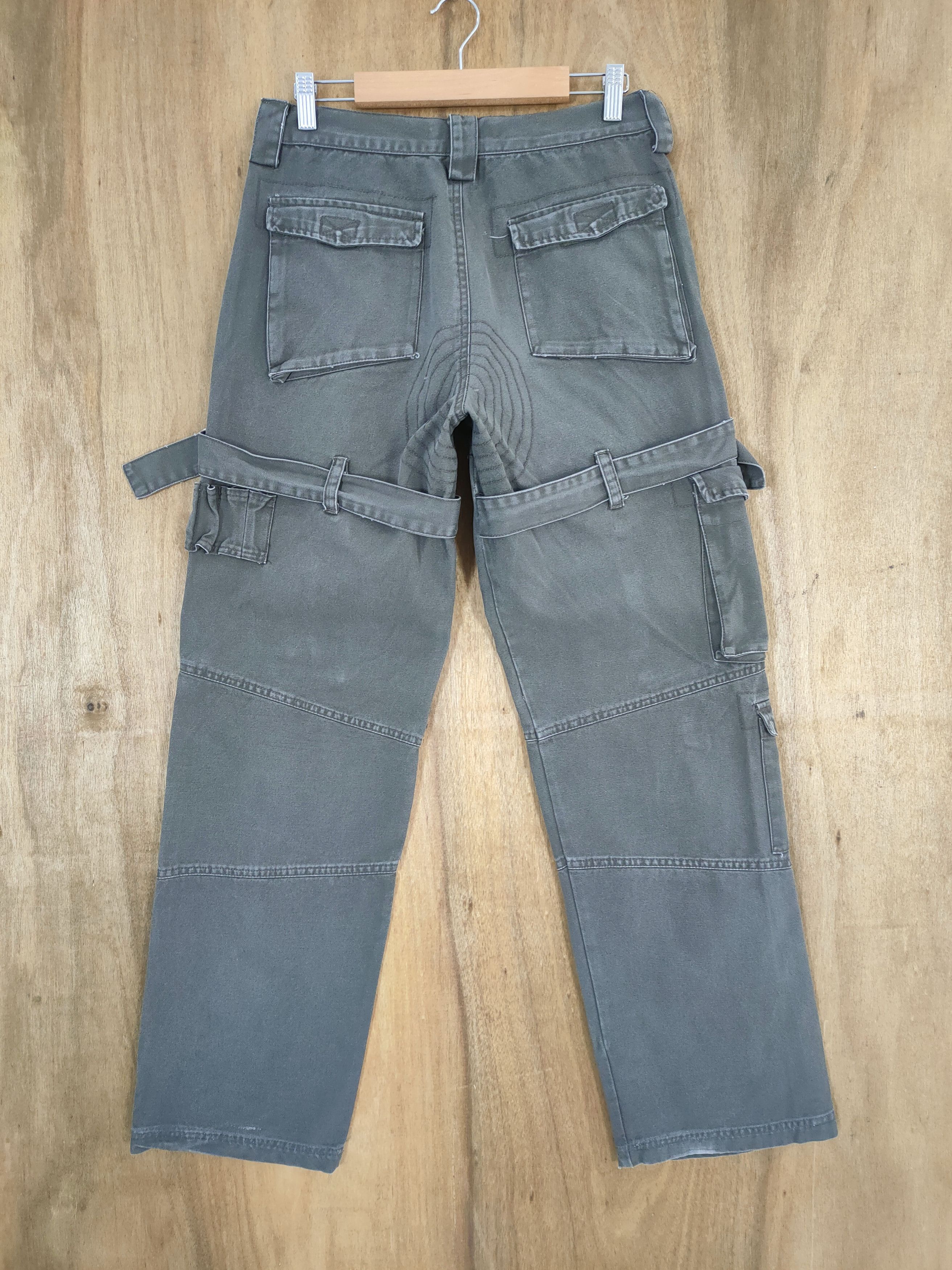 Japanese Brand VINTAGE BONDAGE CARGO PANTS Size US 30 / EU 46 - 5 Thumbnail