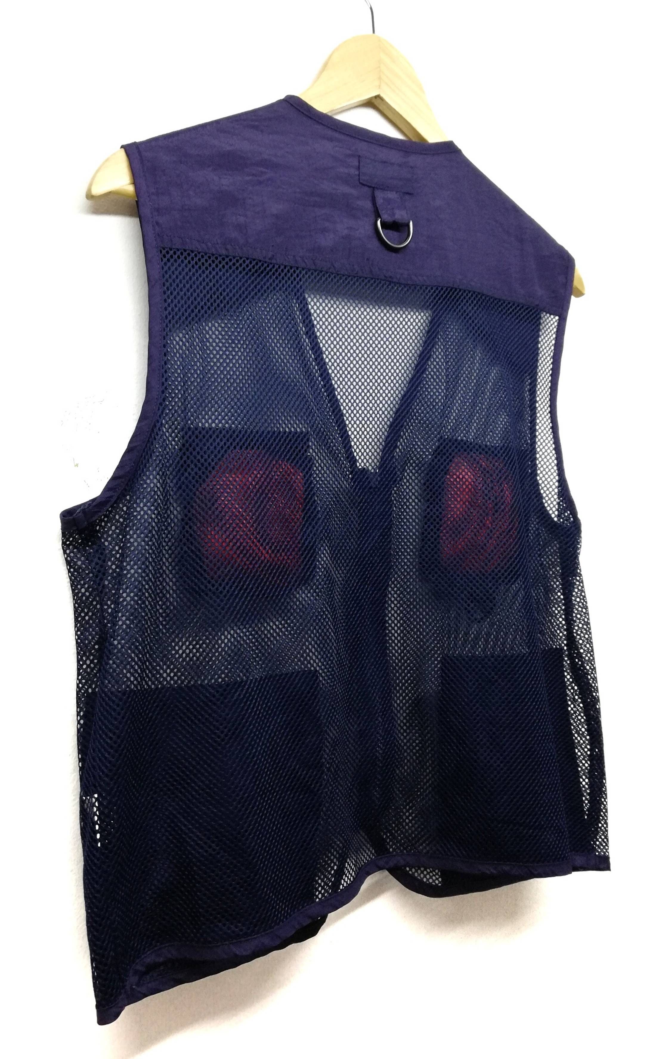 Japanese Brand 🔥Tactical Utility Multi Pocket Nylon Zipper Vest Jacket Size US M / EU 48-50 / 2 - 6 Thumbnail