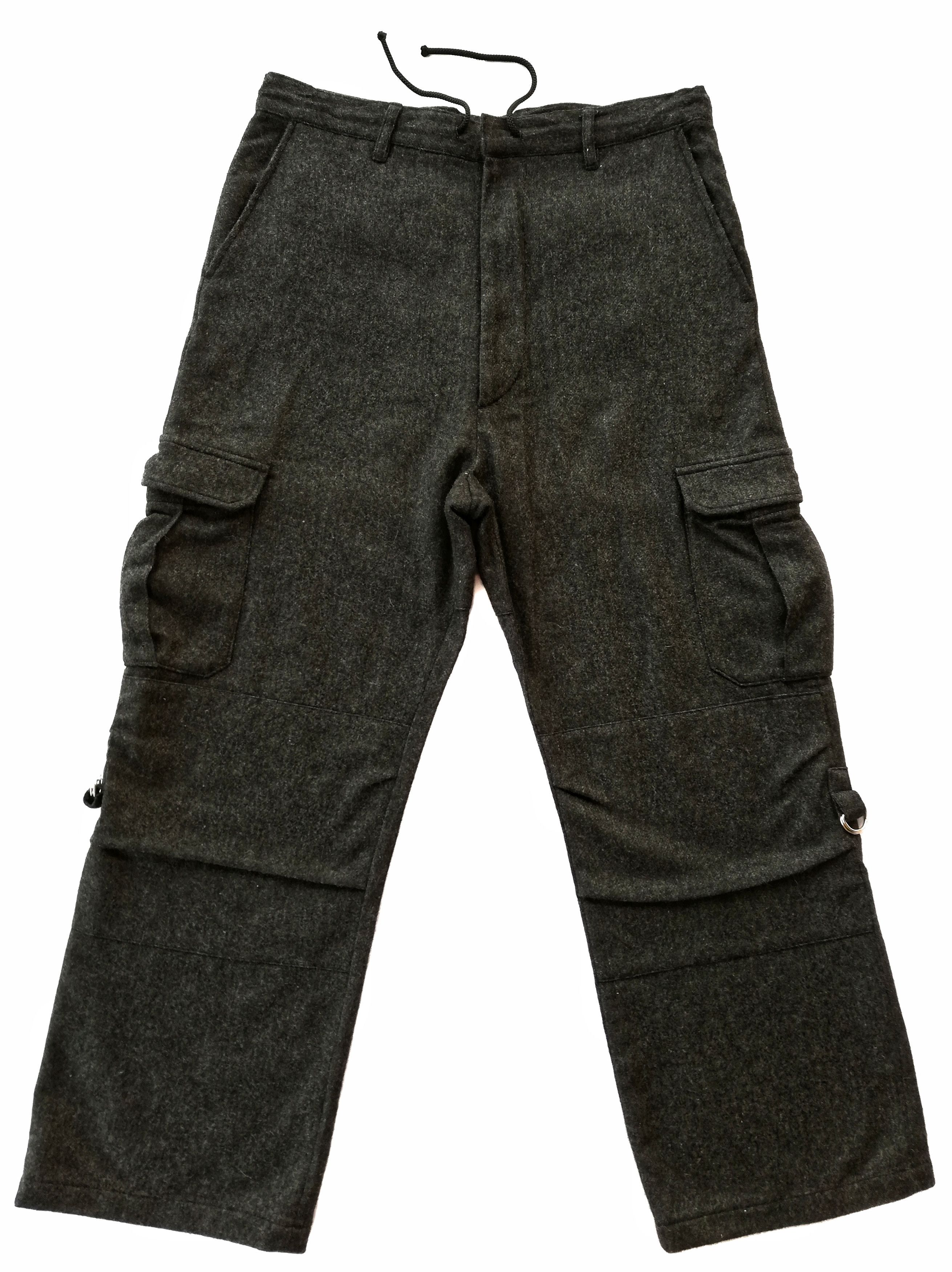 Designer × Japanese Brand 🔥Design Japanese Brand Embrains Wool 70% Cargo Pants🔥 Size US 34 / EU 50 - 2 Thumbnail