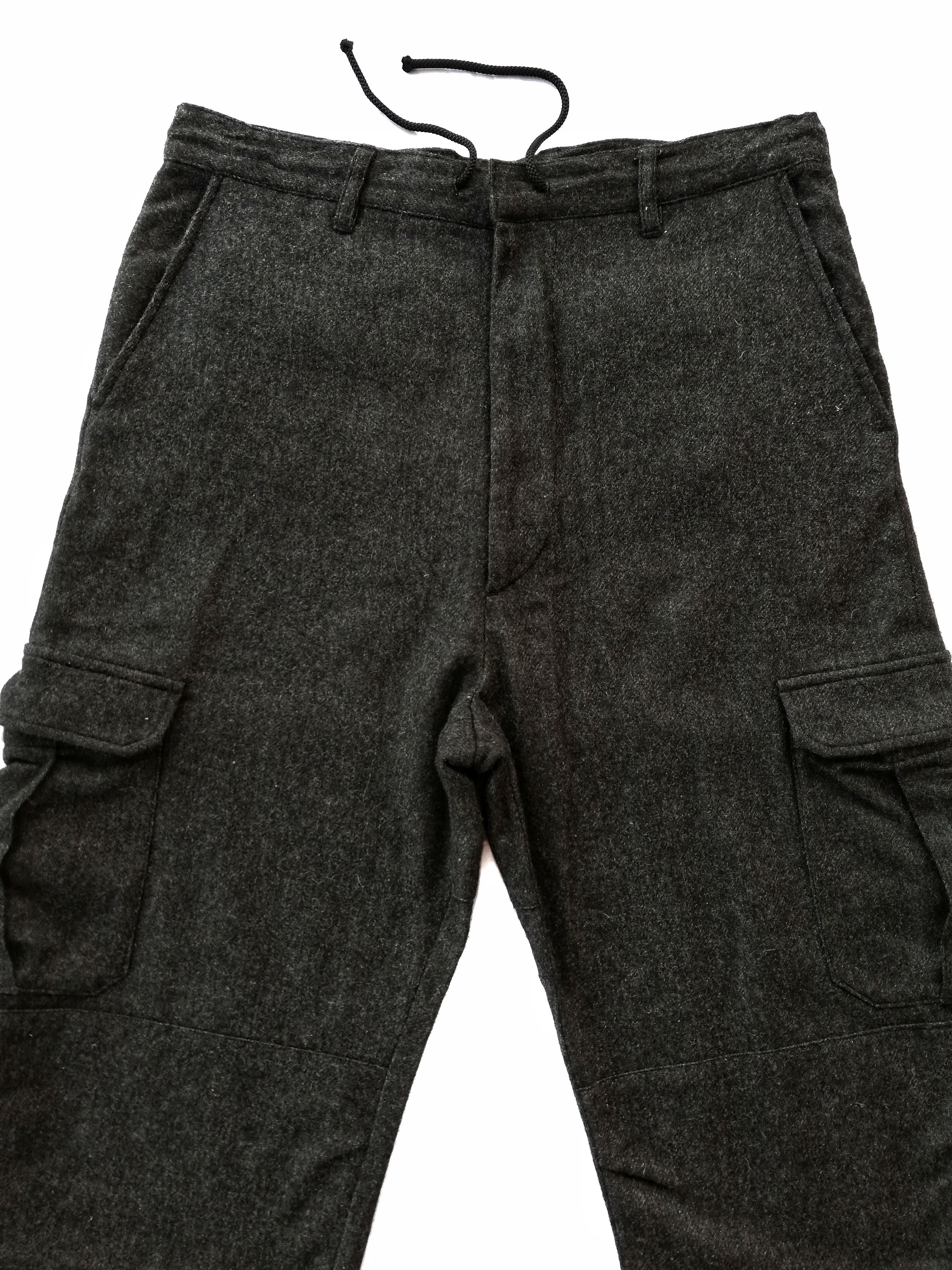 Designer × Japanese Brand 🔥Design Japanese Brand Embrains Wool 70% Cargo Pants🔥 Size US 34 / EU 50 - 5 Thumbnail