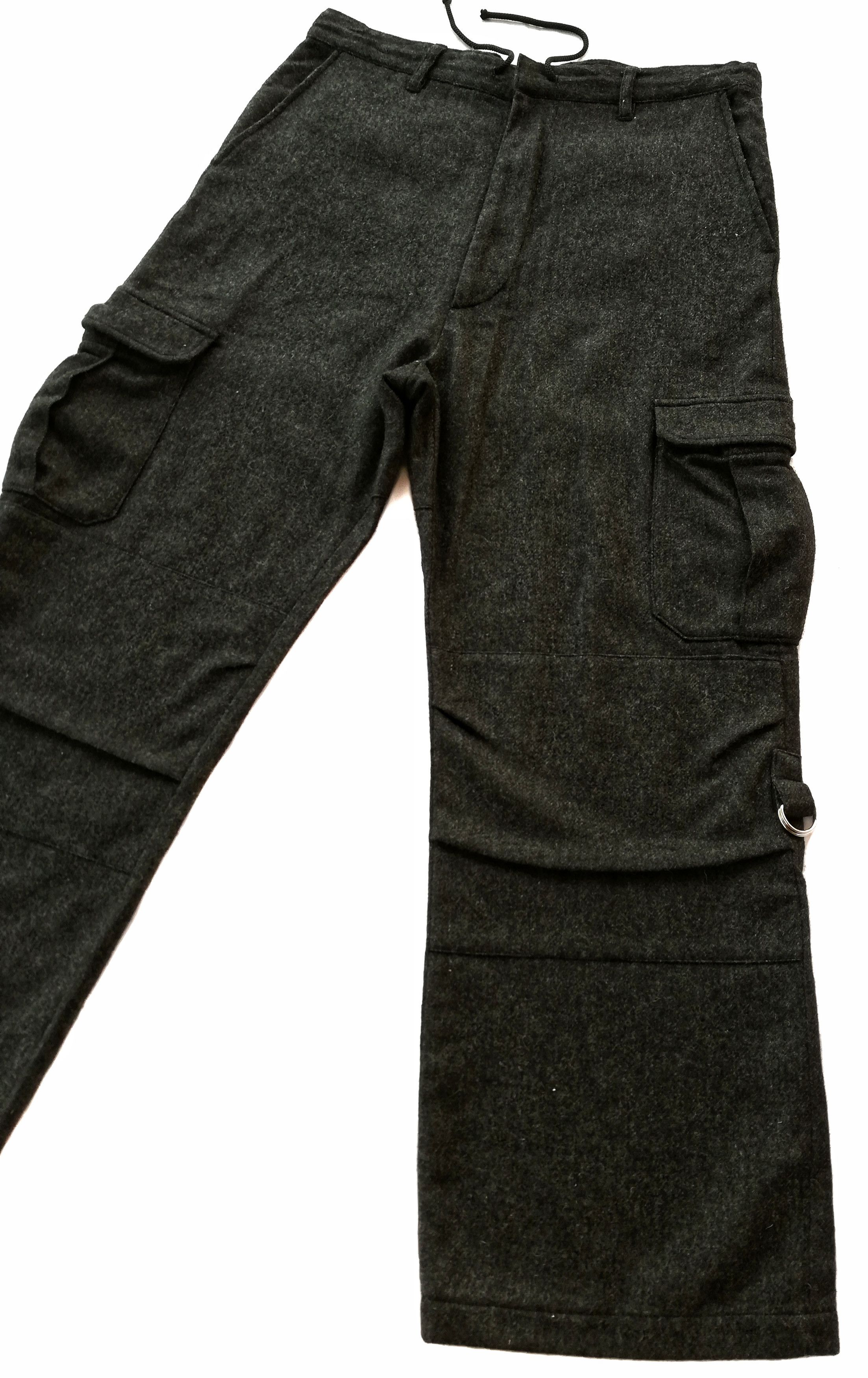 Designer × Japanese Brand 🔥Design Japanese Brand Embrains Wool 70% Cargo Pants🔥 Size US 34 / EU 50 - 4 Thumbnail