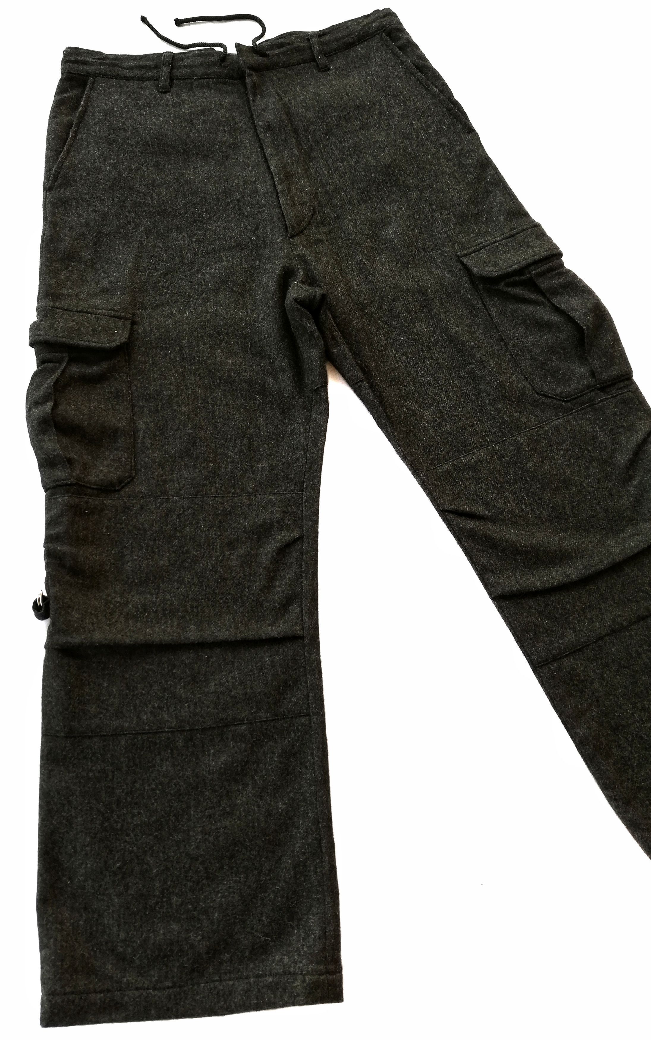 Designer × Japanese Brand 🔥Design Japanese Brand Embrains Wool 70% Cargo Pants🔥 Size US 34 / EU 50 - 3 Thumbnail