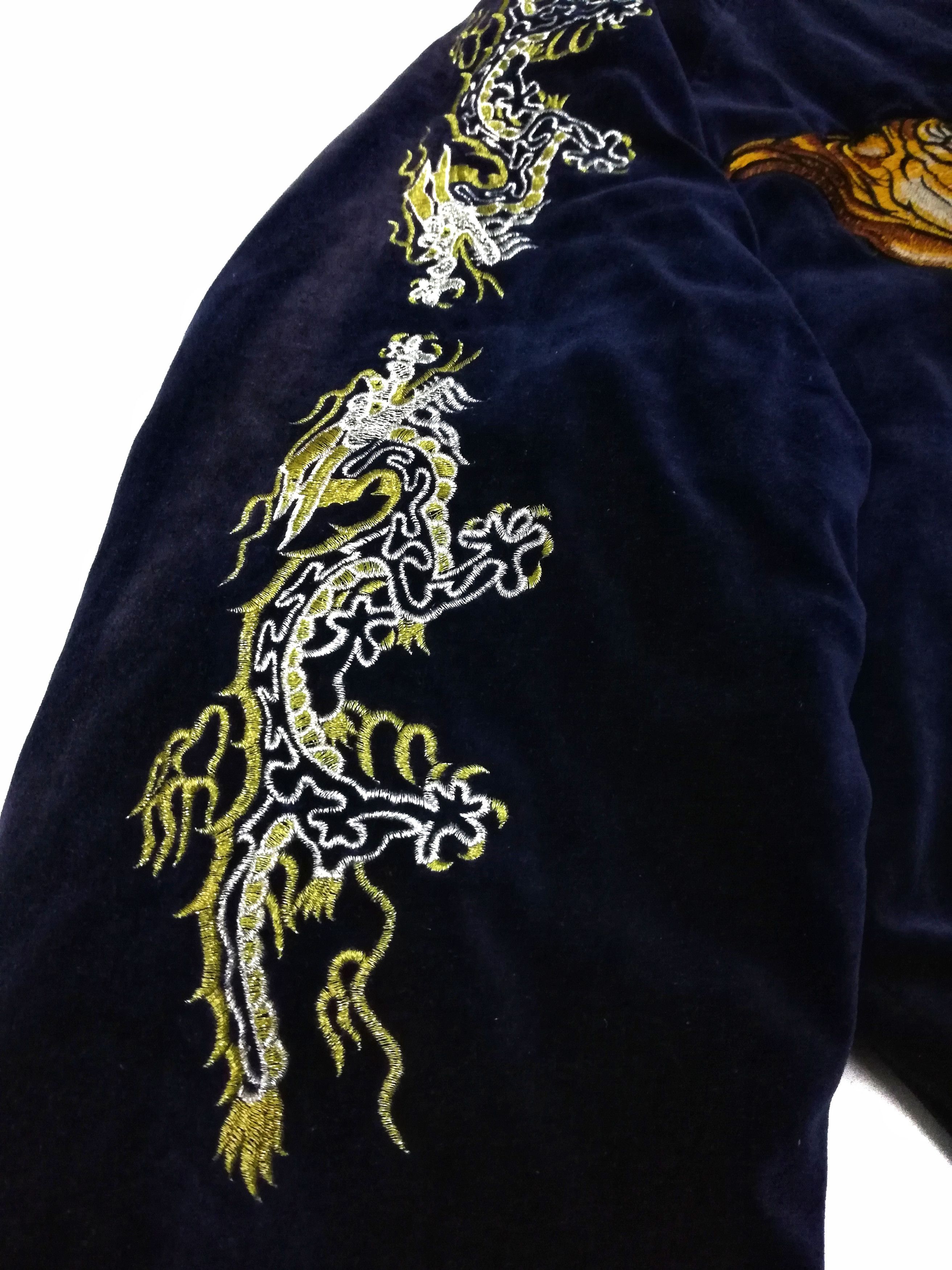 Art Comes First × Velvet 🔥Sukajan Souvenirs Jaike Yokosuka Japan Tiger Embroidered Size US L / EU 52-54 / 3 - 8 Thumbnail