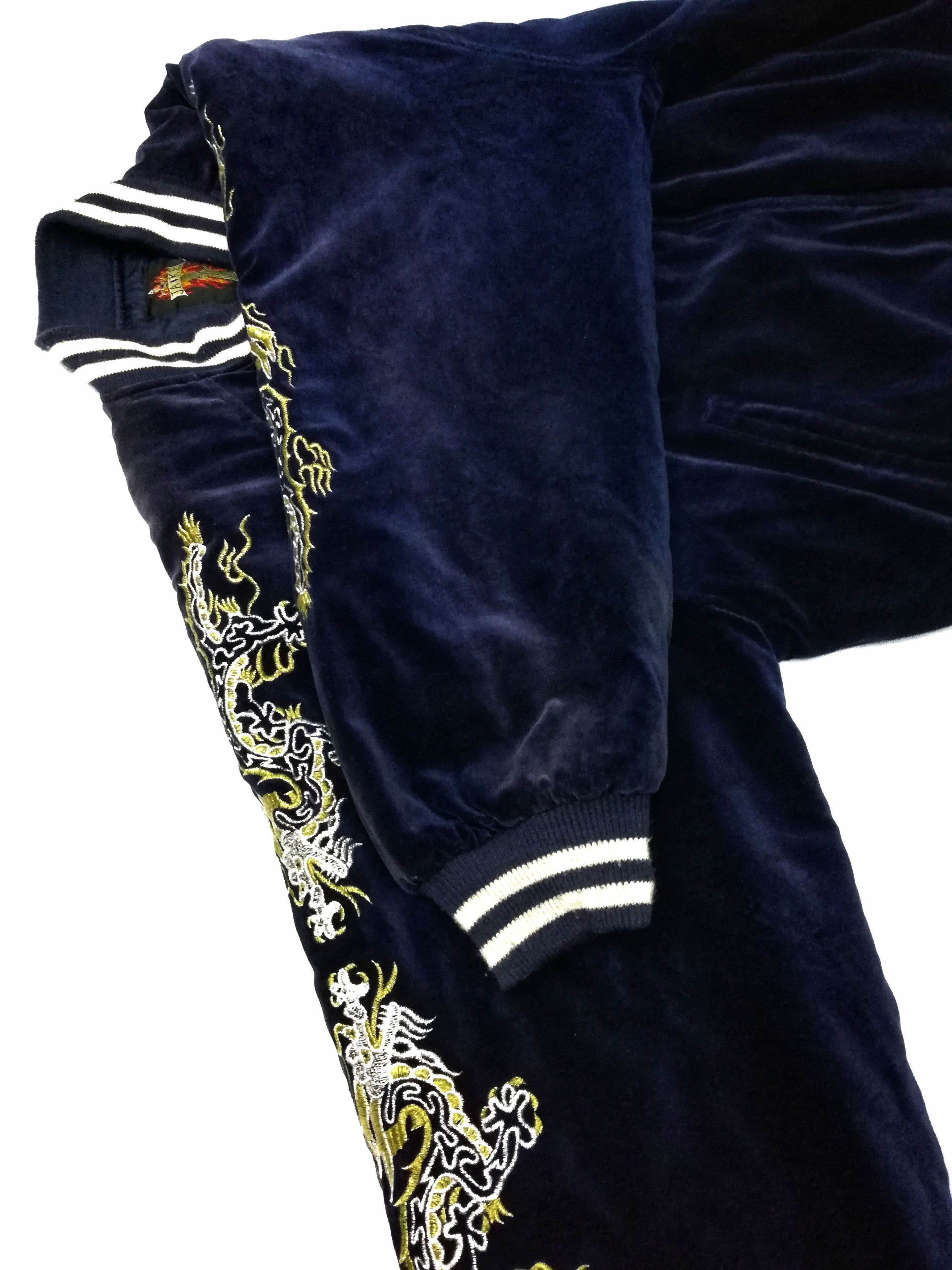 Art Comes First × Velvet 🔥Sukajan Souvenirs Jaike Yokosuka Japan Tiger Embroidered Size US L / EU 52-54 / 3 - 23 Thumbnail