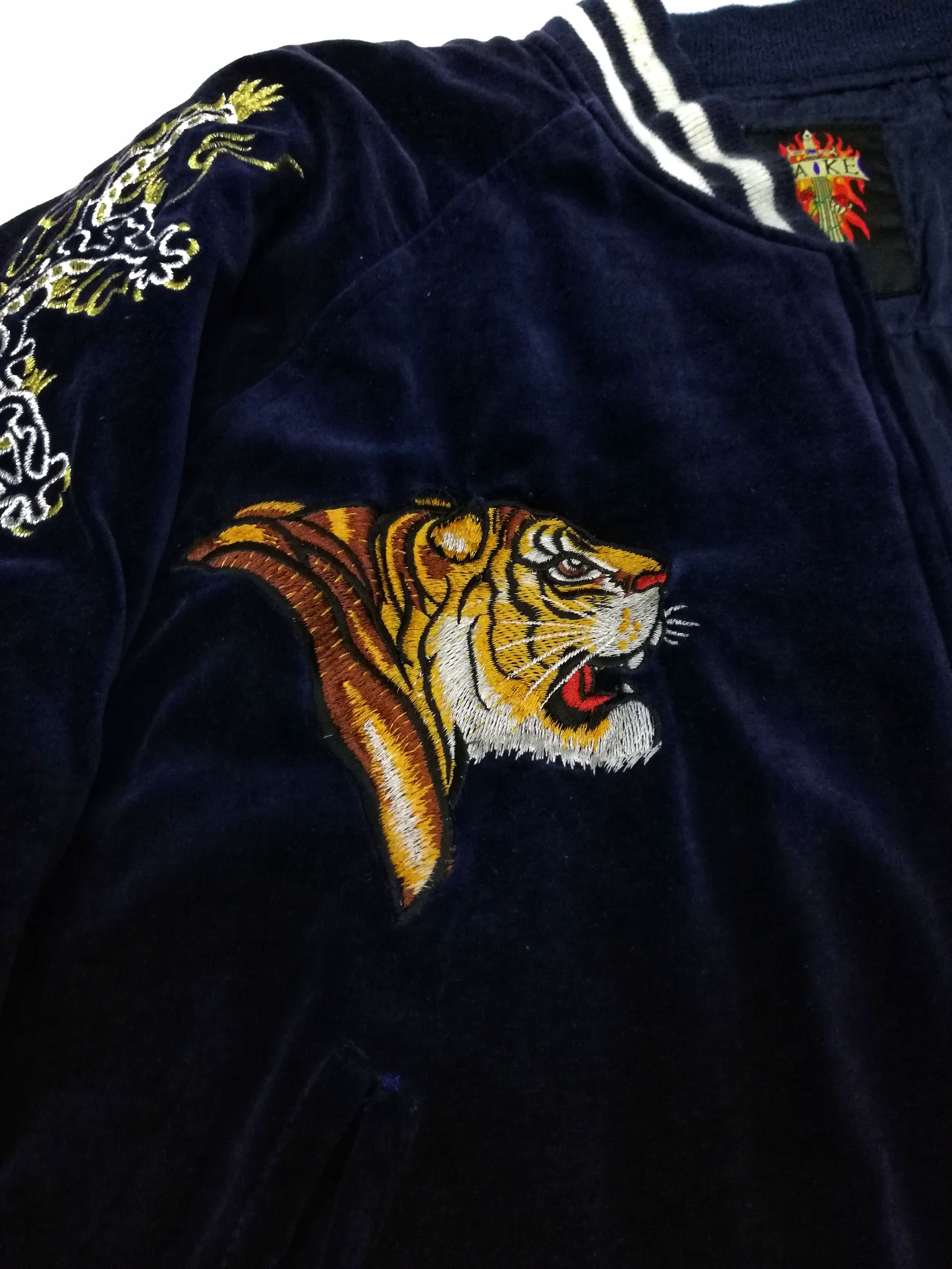 Art Comes First × Velvet 🔥Sukajan Souvenirs Jaike Yokosuka Japan Tiger Embroidered Size US L / EU 52-54 / 3 - 9 Thumbnail