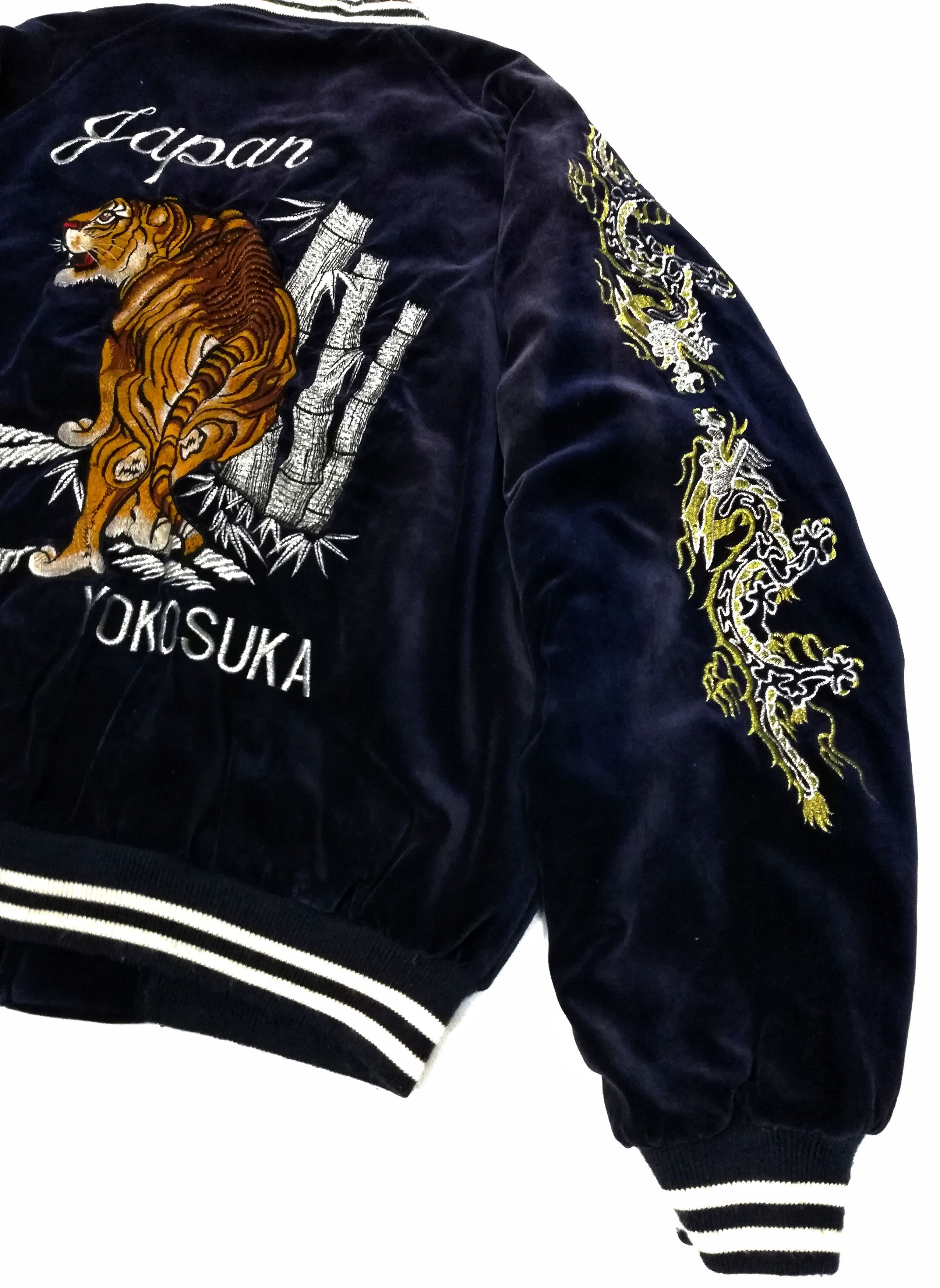 Art Comes First × Velvet 🔥Sukajan Souvenirs Jaike Yokosuka Japan Tiger Embroidered Size US L / EU 52-54 / 3 - 19 Thumbnail