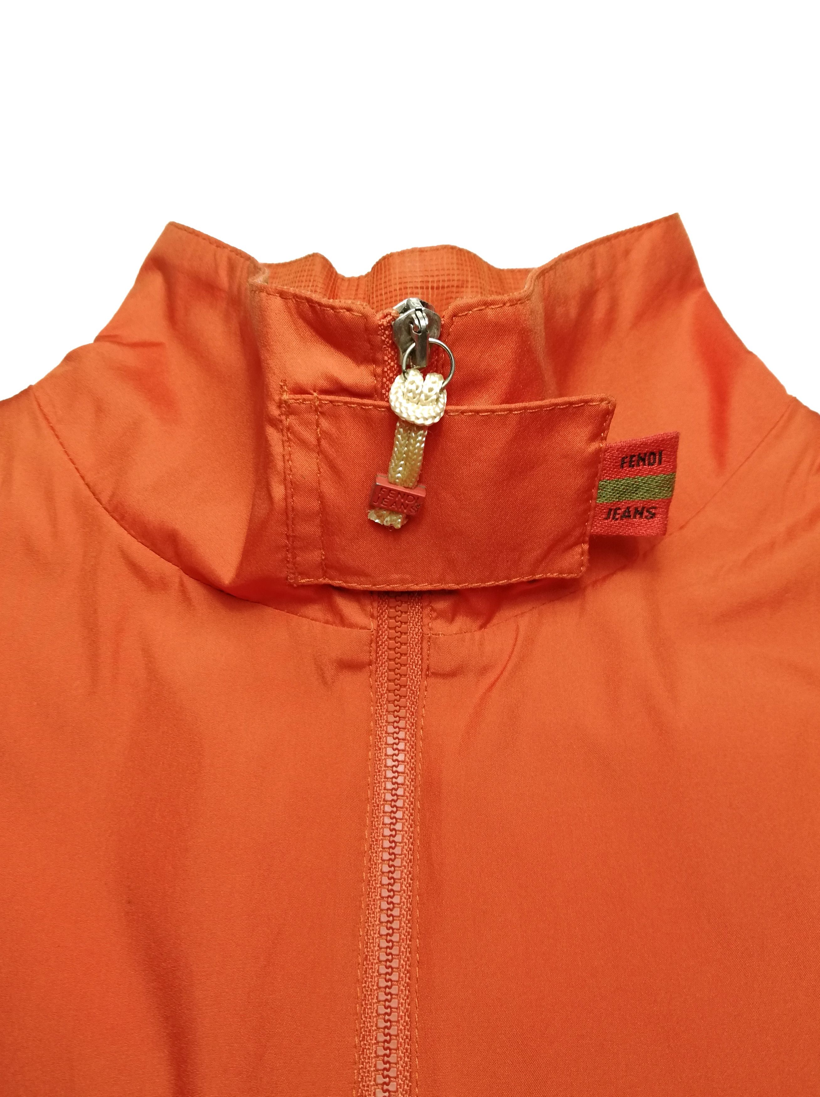 Fendi 🔥Fendi Spell Out Windbreaker Zipper Jacket Polyester🔥 Size US S / EU 44-46 / 1 - 11 Thumbnail