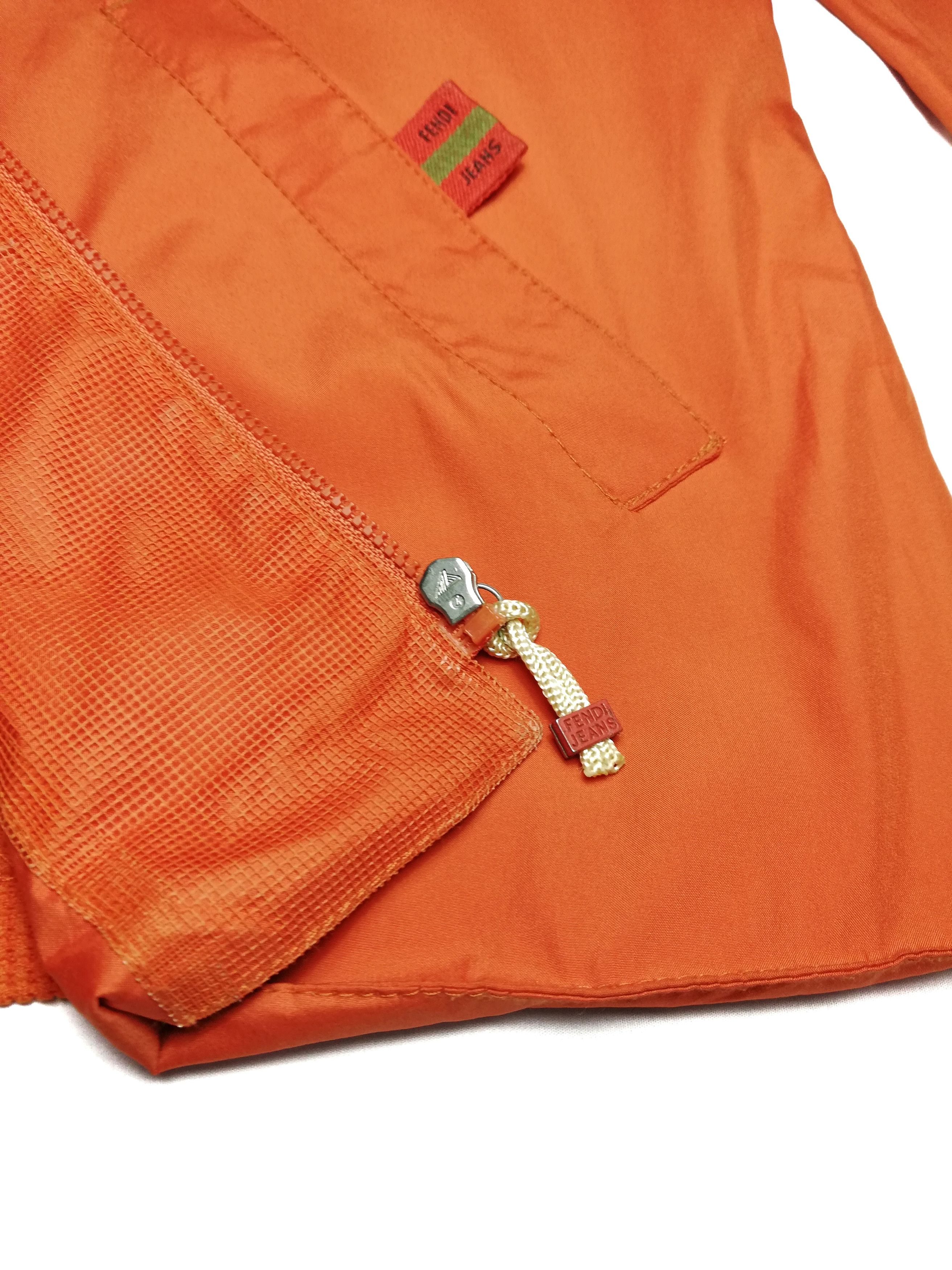 Fendi 🔥Fendi Spell Out Windbreaker Zipper Jacket Polyester🔥 Size US S / EU 44-46 / 1 - 6 Thumbnail
