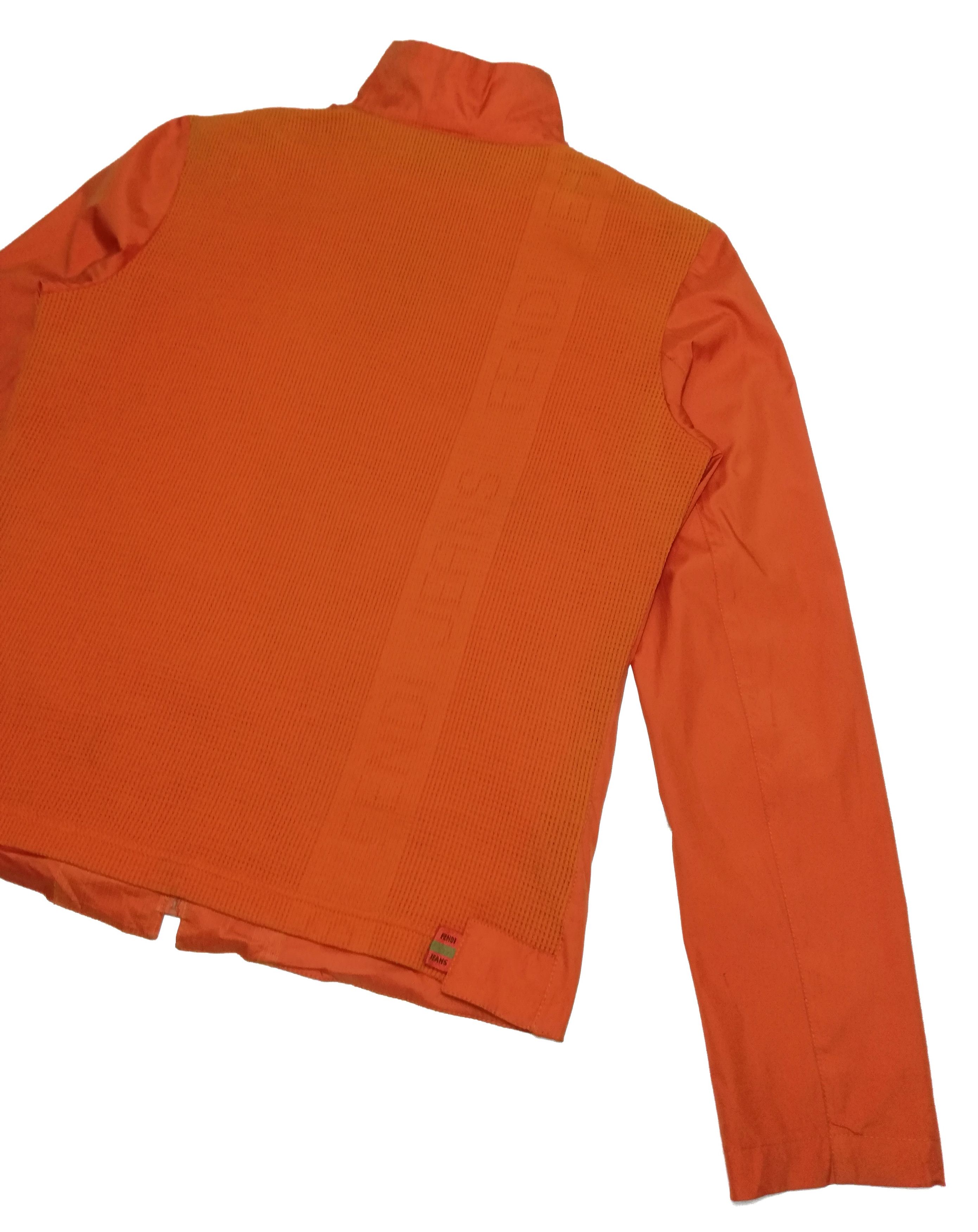 Fendi 🔥Fendi Spell Out Windbreaker Zipper Jacket Polyester🔥 Size US S / EU 44-46 / 1 - 15 Thumbnail