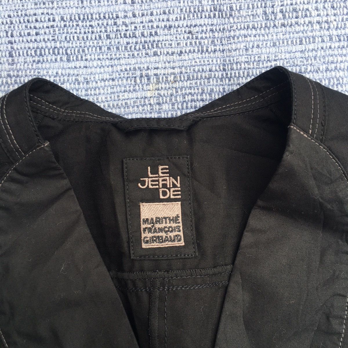 black vest