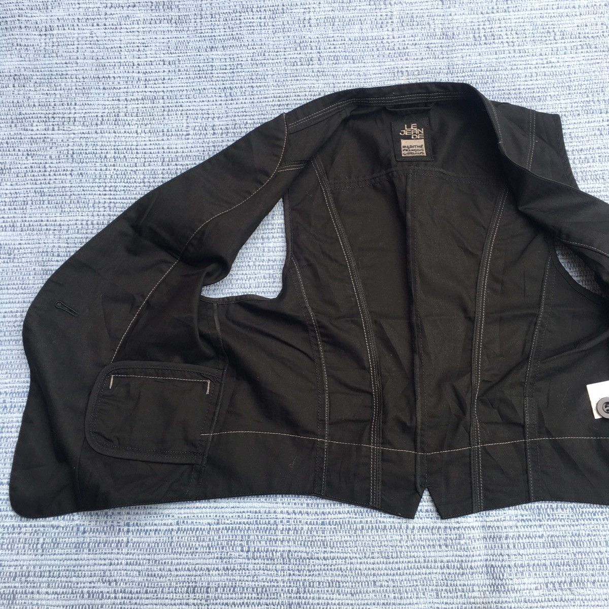 black vest
