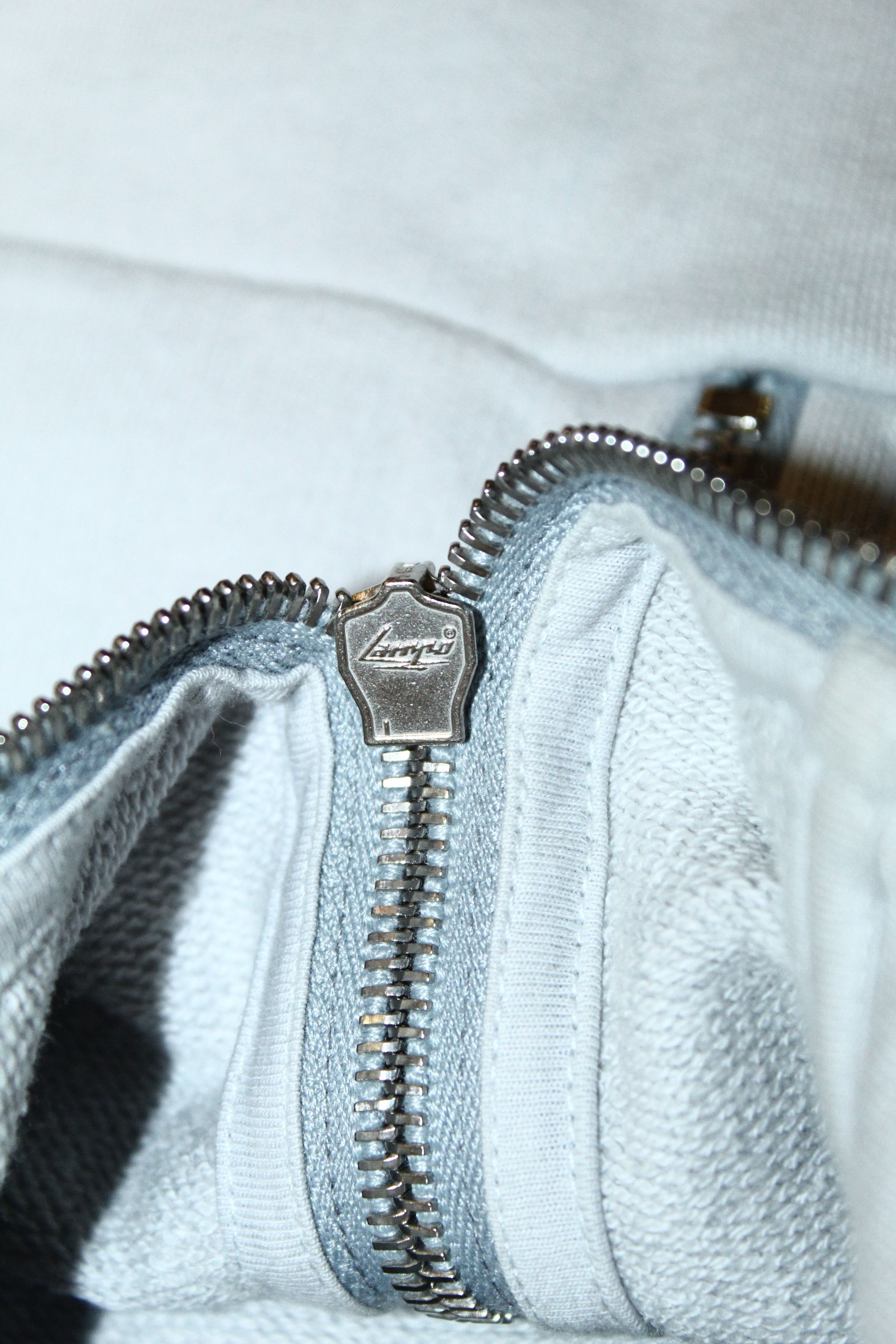 Mr P. Mr P. Loopback Cotton-Jersey Half-Zip Sweats Leather Trim Size US XL / EU 56 / 4 - 6 Thumbnail