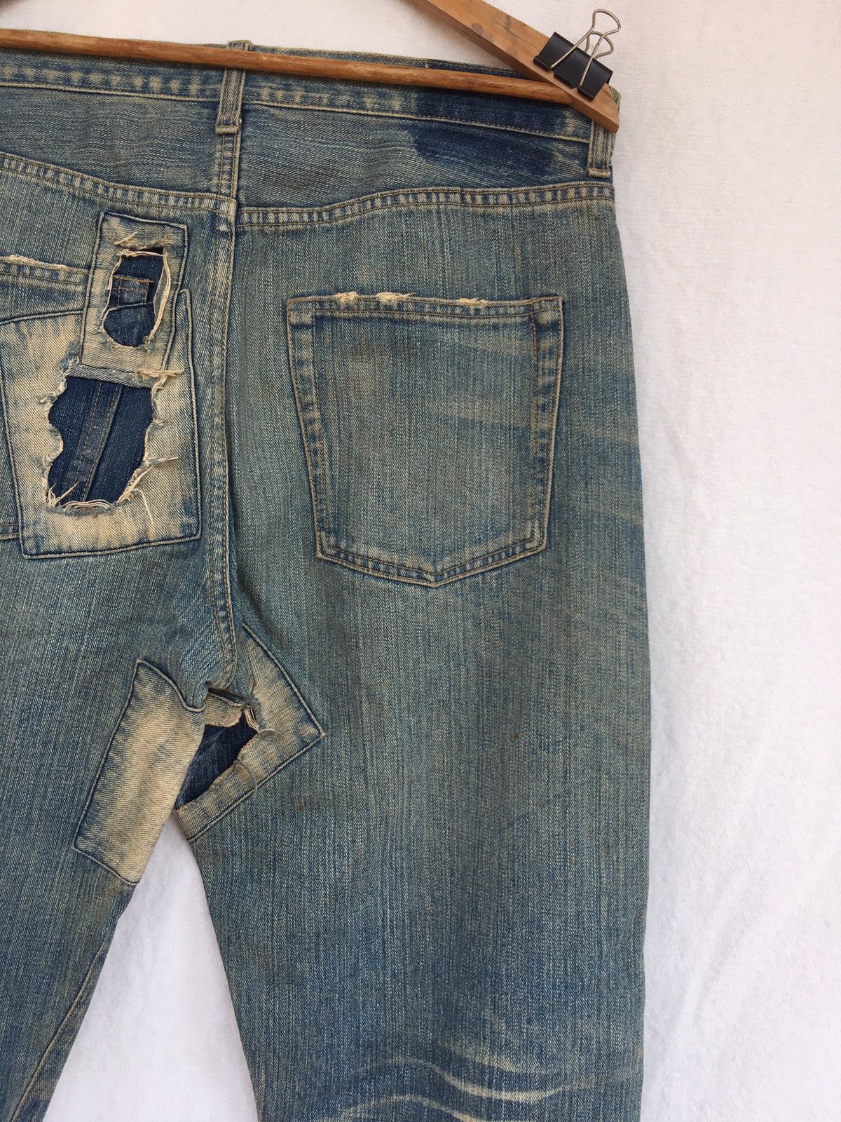 Japanese Brand patch denim Size US 33 - 11 Thumbnail