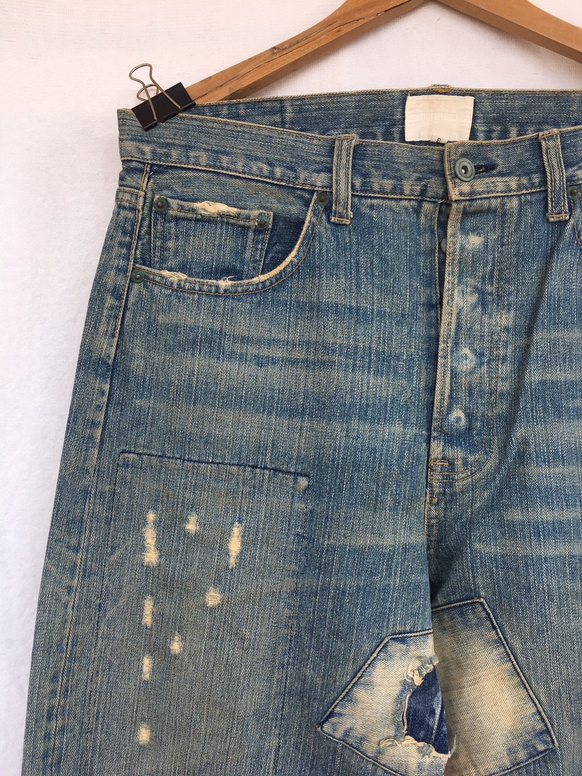 Japanese Brand patch denim Size US 33 - 6 Thumbnail