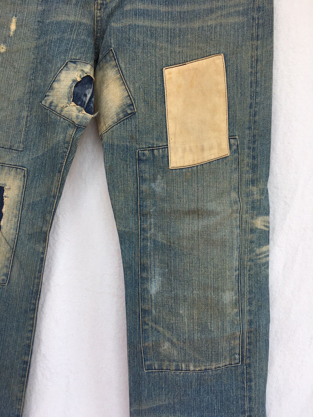 Japanese Brand patch denim Size US 33 - 4 Thumbnail