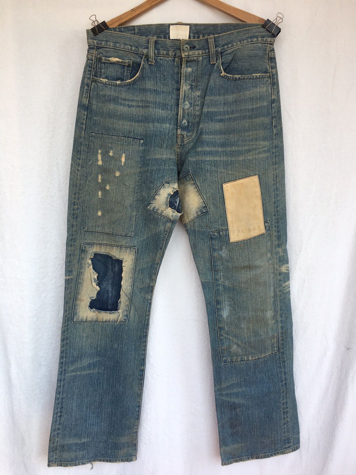Japanese Brand patch denim Size US 33 - 1 Thumbnail