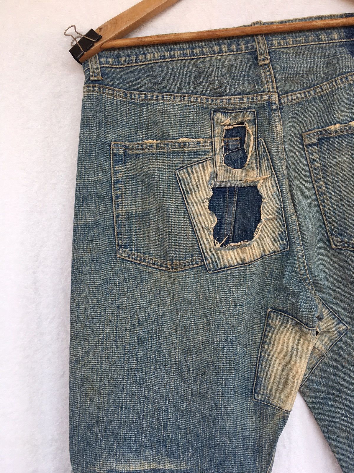 Japanese Brand patch denim Size US 33 - 14 Thumbnail