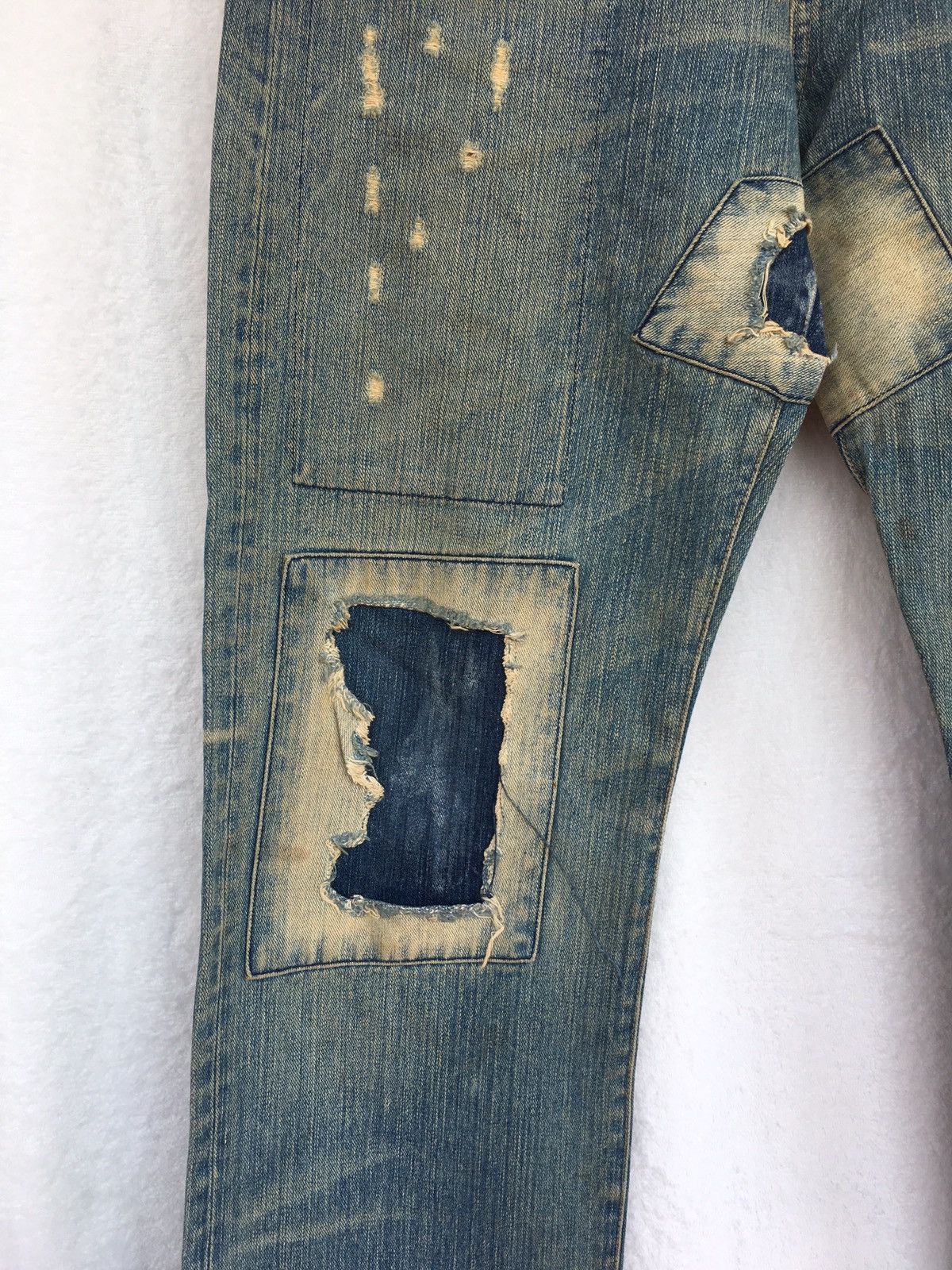 Japanese Brand patch denim Size US 33 - 7 Thumbnail