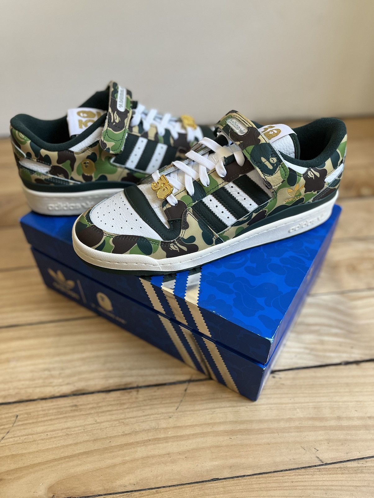 Bape x Adidas Forum Low 84 30th Anniversary