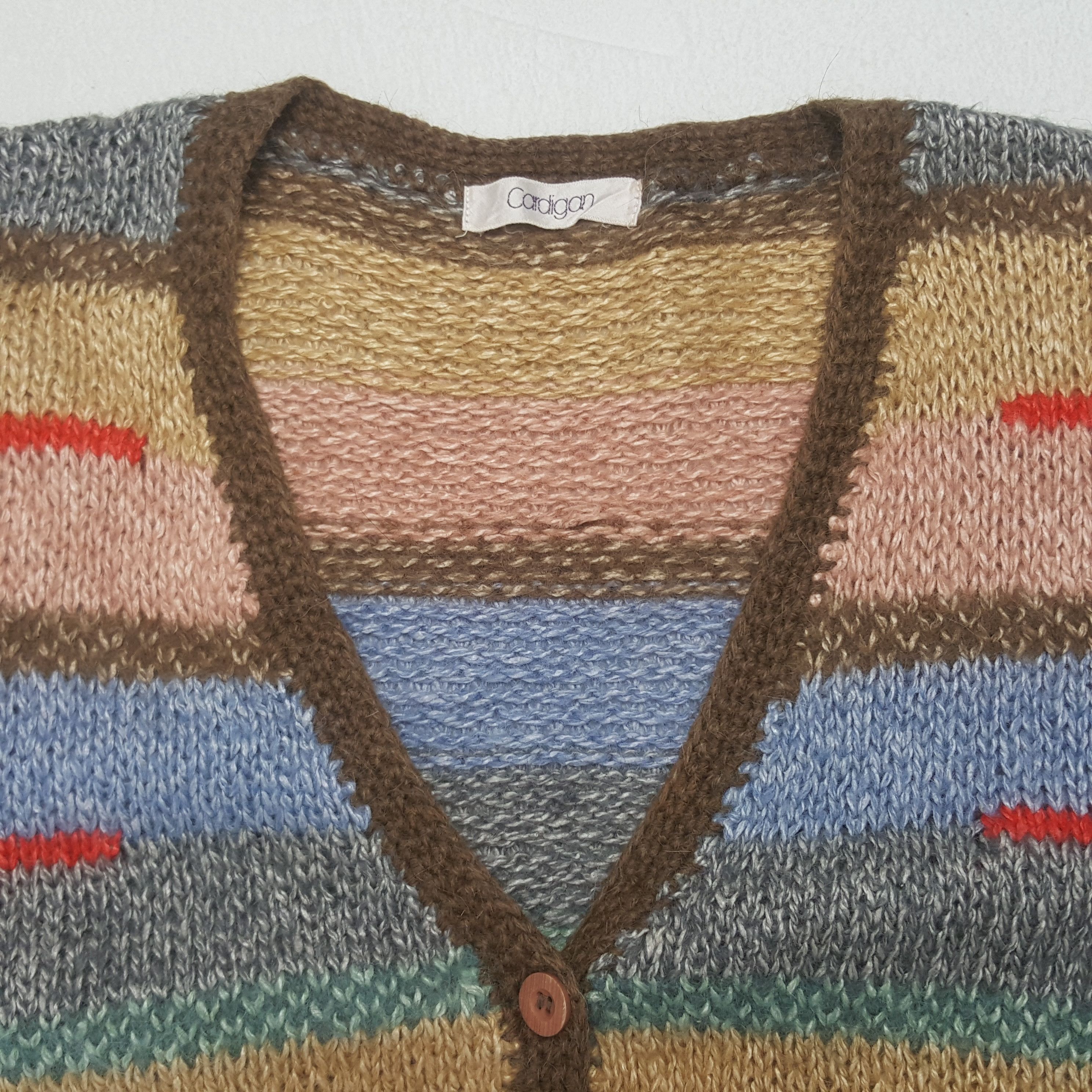 Japanese Brand × Vintage Vintage Cardigan Japanese Style Knitwear Sweater Size S / US 4 / IT 40 - 4 Thumbnail