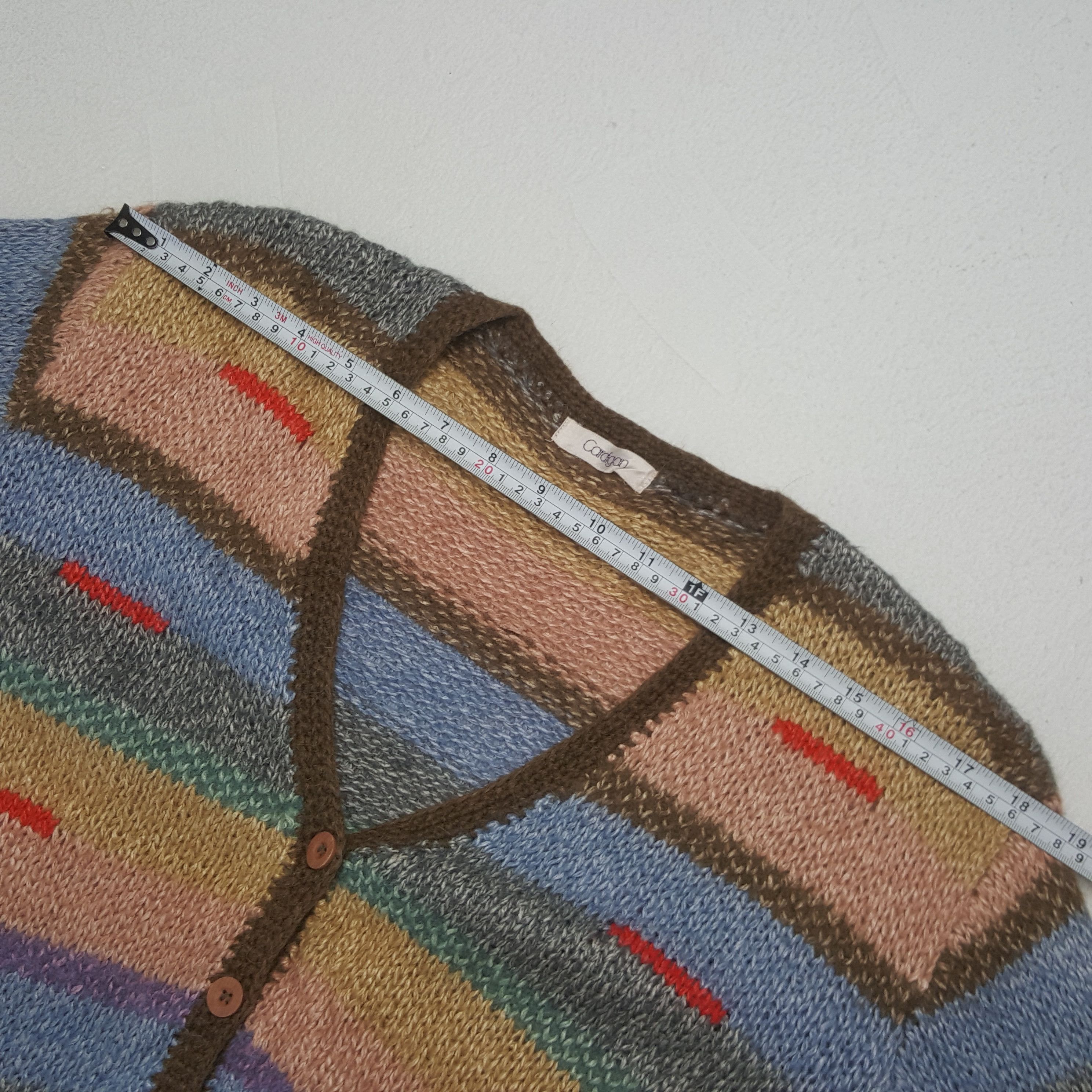 Japanese Brand × Vintage Vintage Cardigan Japanese Style Knitwear Sweater Size S / US 4 / IT 40 - 5 Thumbnail