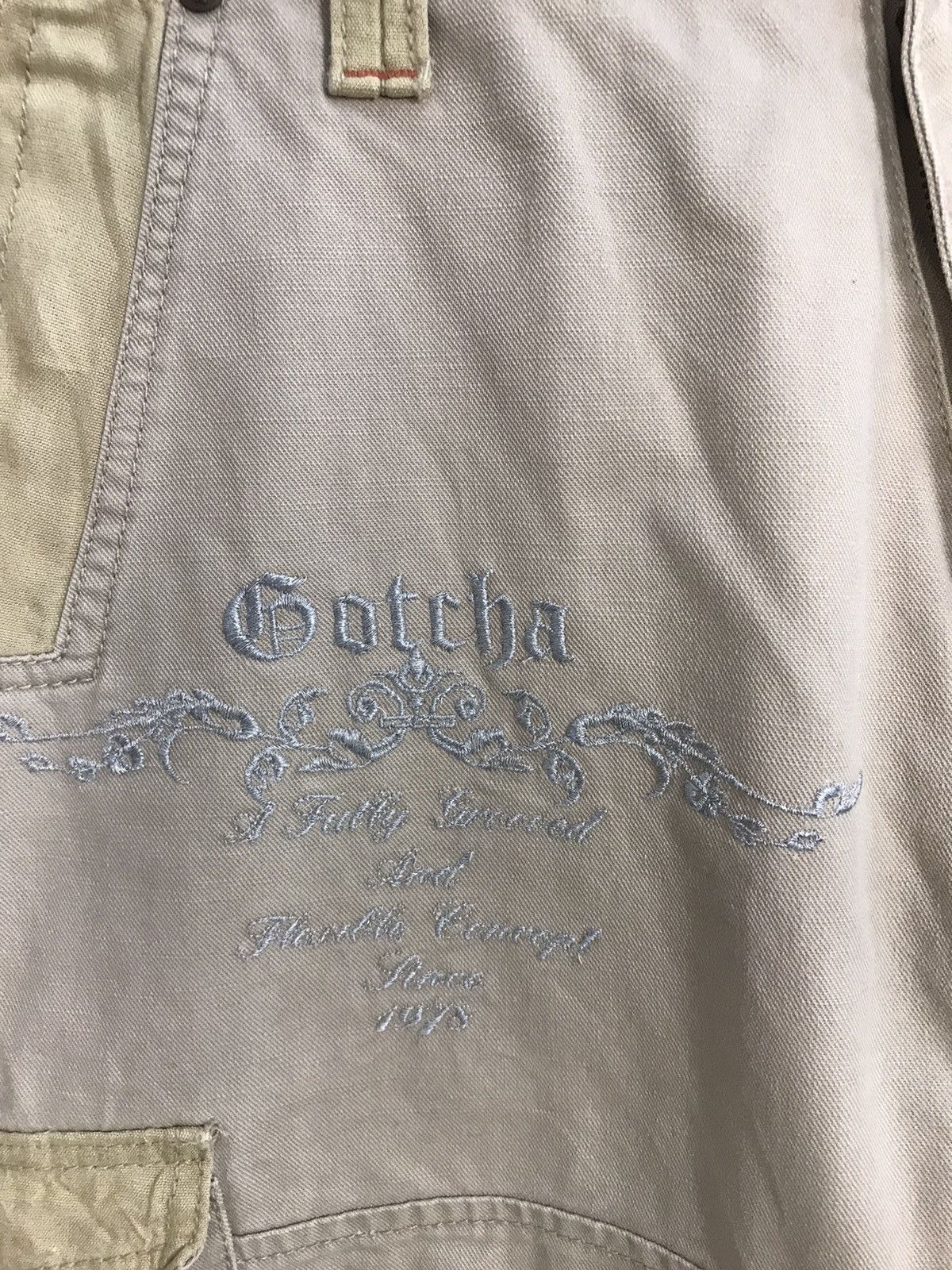 Gotcha × Vintage Vintage Gotcha Short Pants Multi Pocket Design Size US 34 / EU 50 - 5 Thumbnail