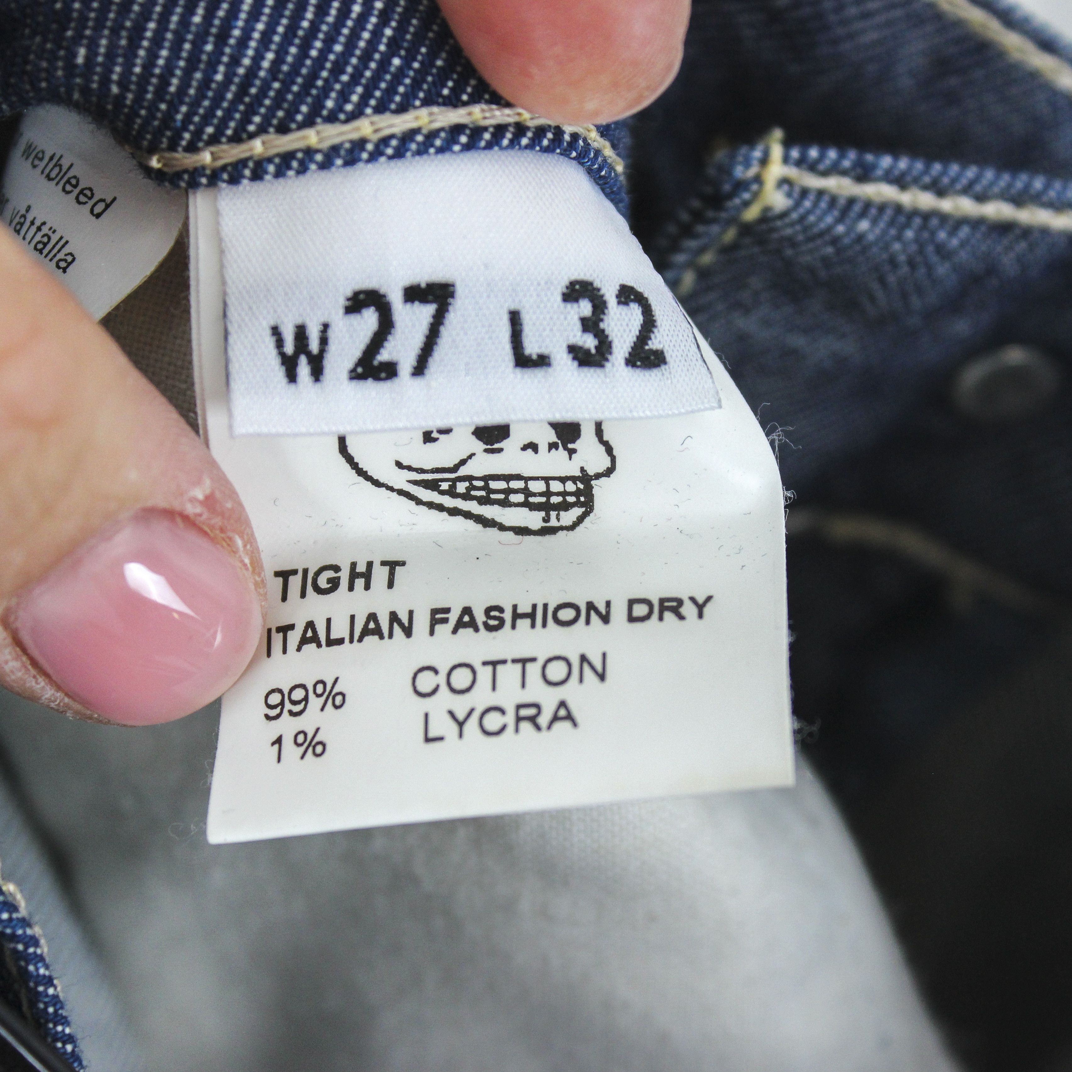 Cheap Monday Tight Italian Fashion Dry W27 L32 Skinny Jeans Denim Pants Size 27" / US 4 / IT 40 - 4 Thumbnail